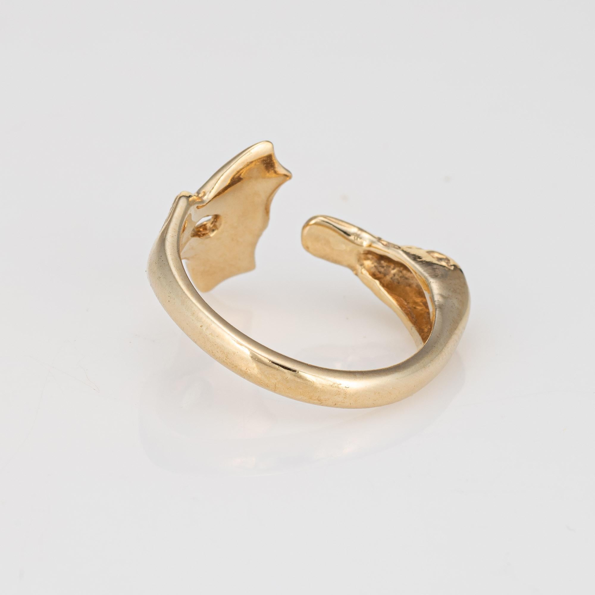 gold duck ring