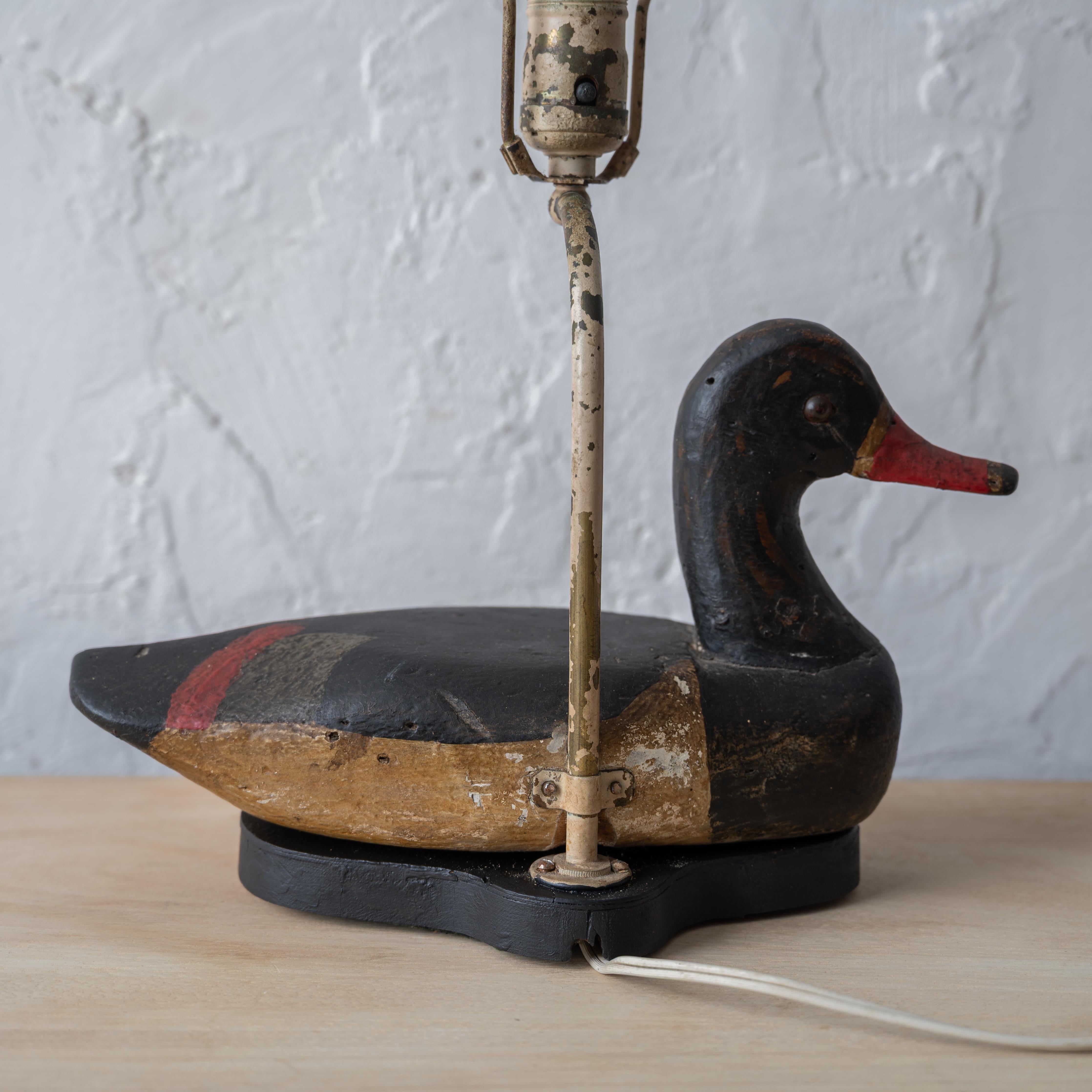 Duck Decoy Lamp, 1930s For Sale 8