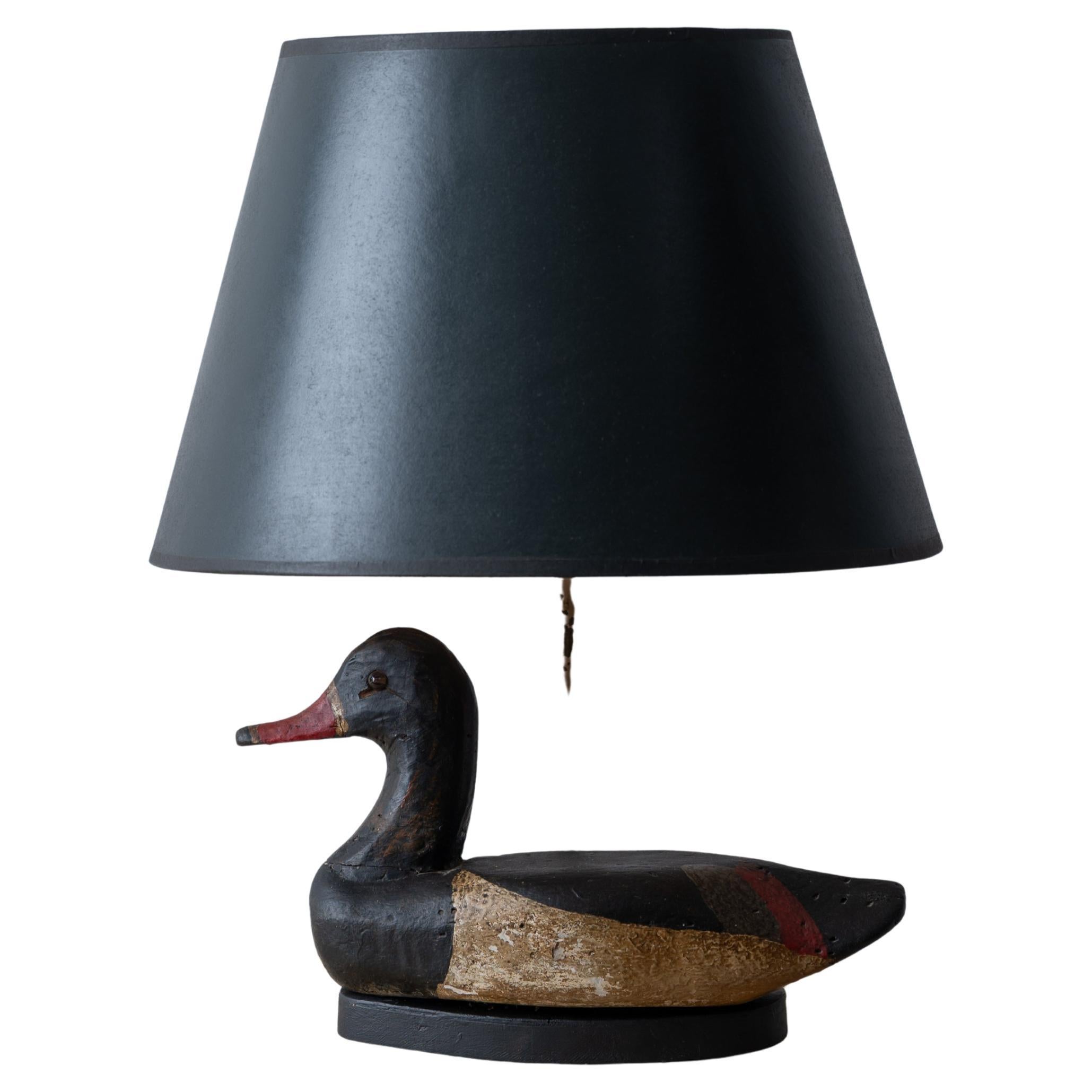 Duck Decoy Lamp, 1930s For Sale