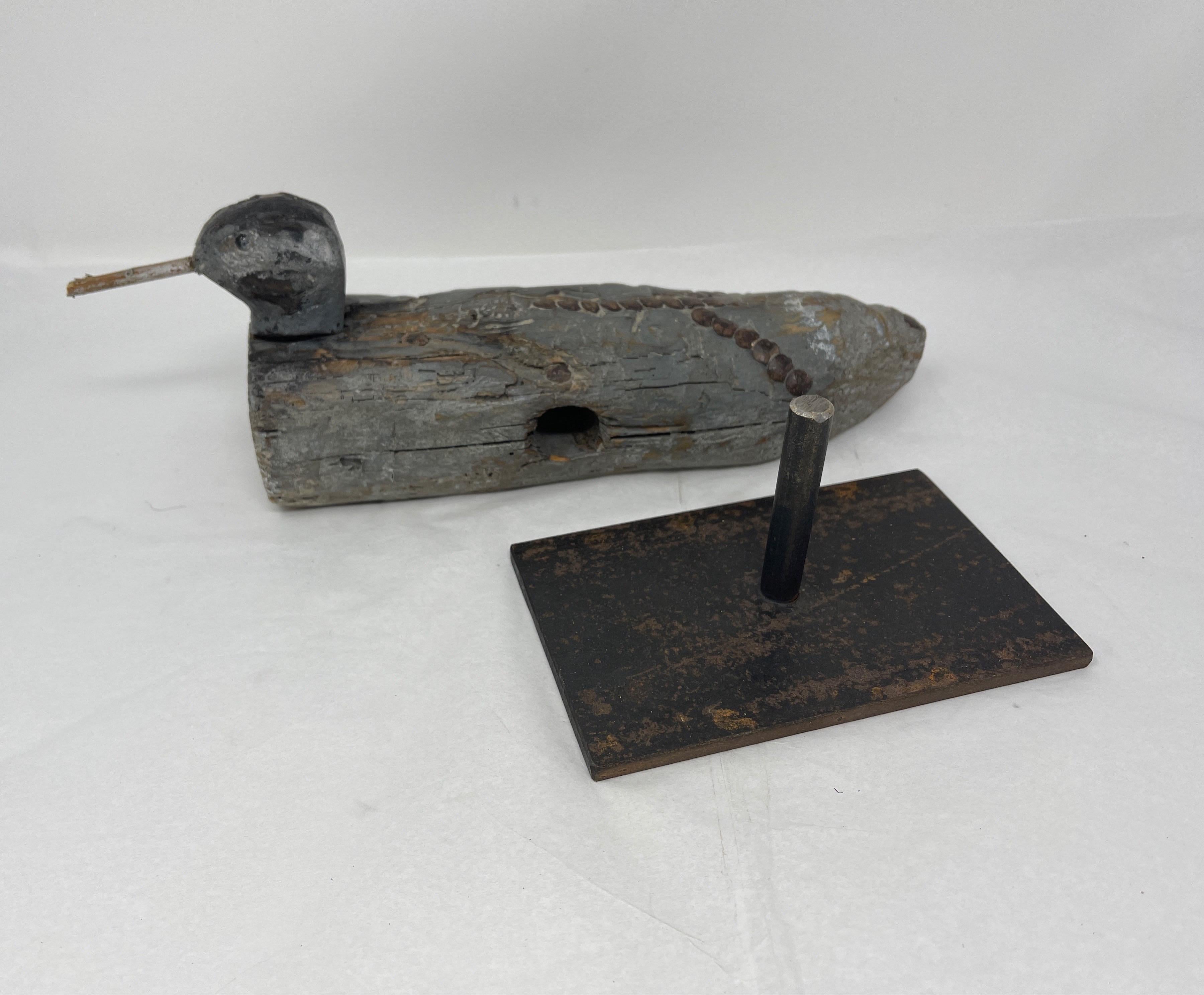 Duck Decoy on Custom Stand at 1stDibs duck decoy stands, decoy stands