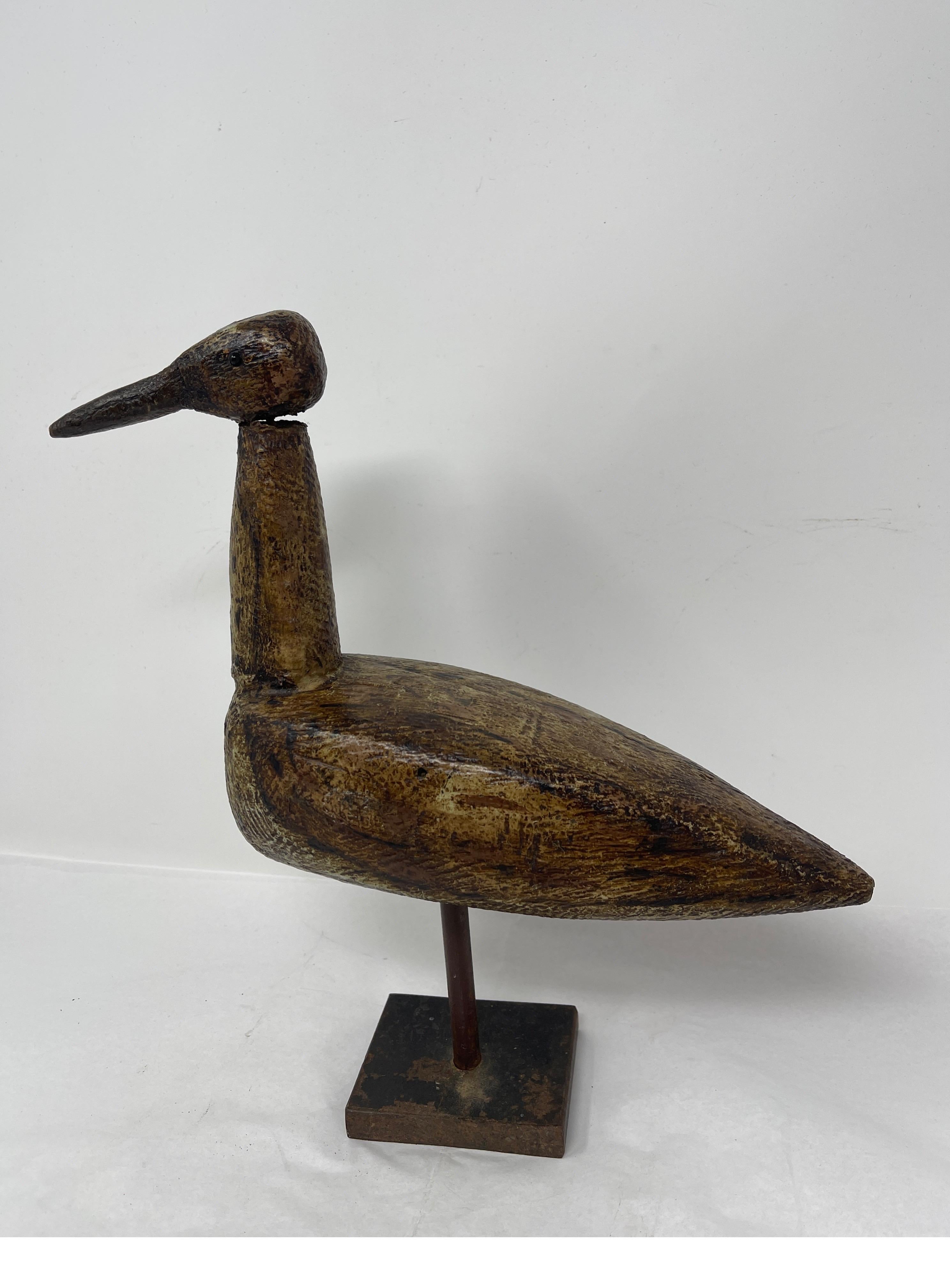 Duck Decoy on Custom Stand In Good Condition In Houston, TX