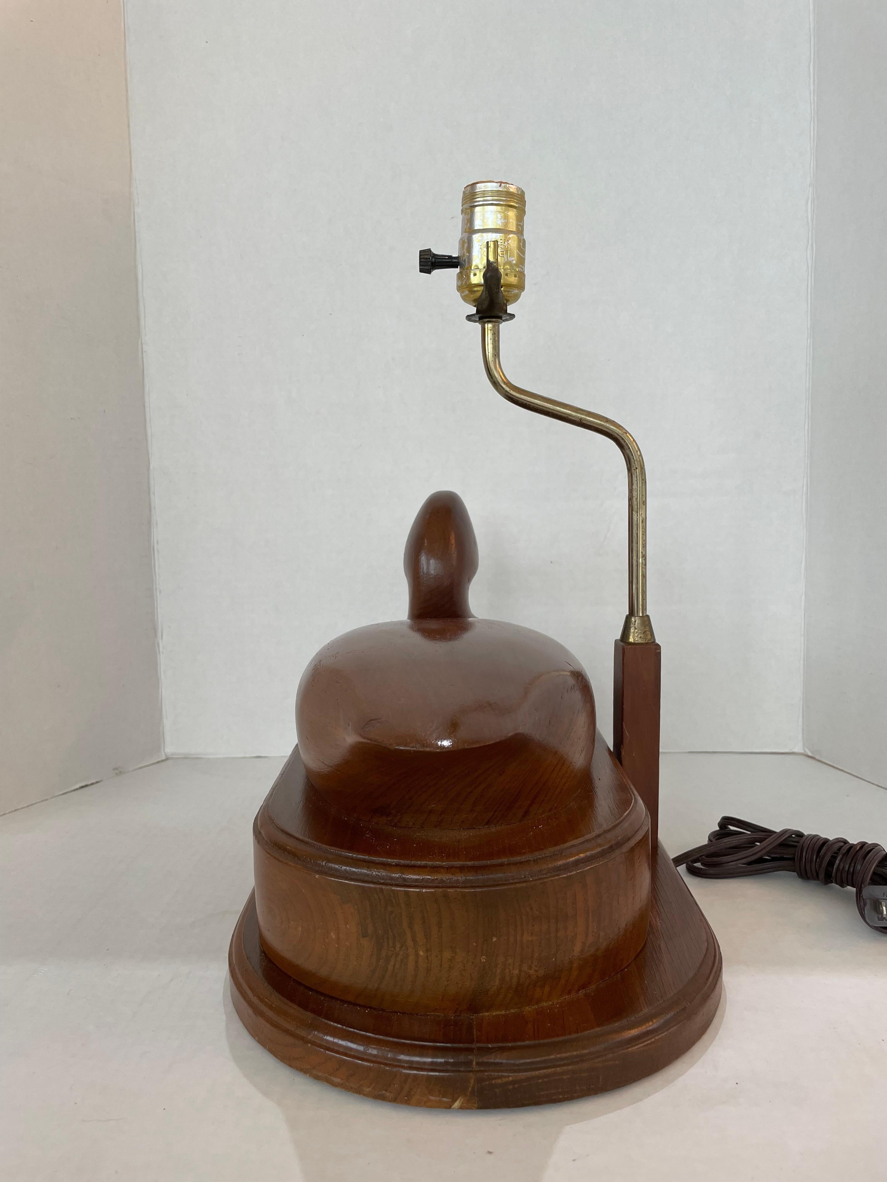 Rustic Duck Decoy Table Lamp