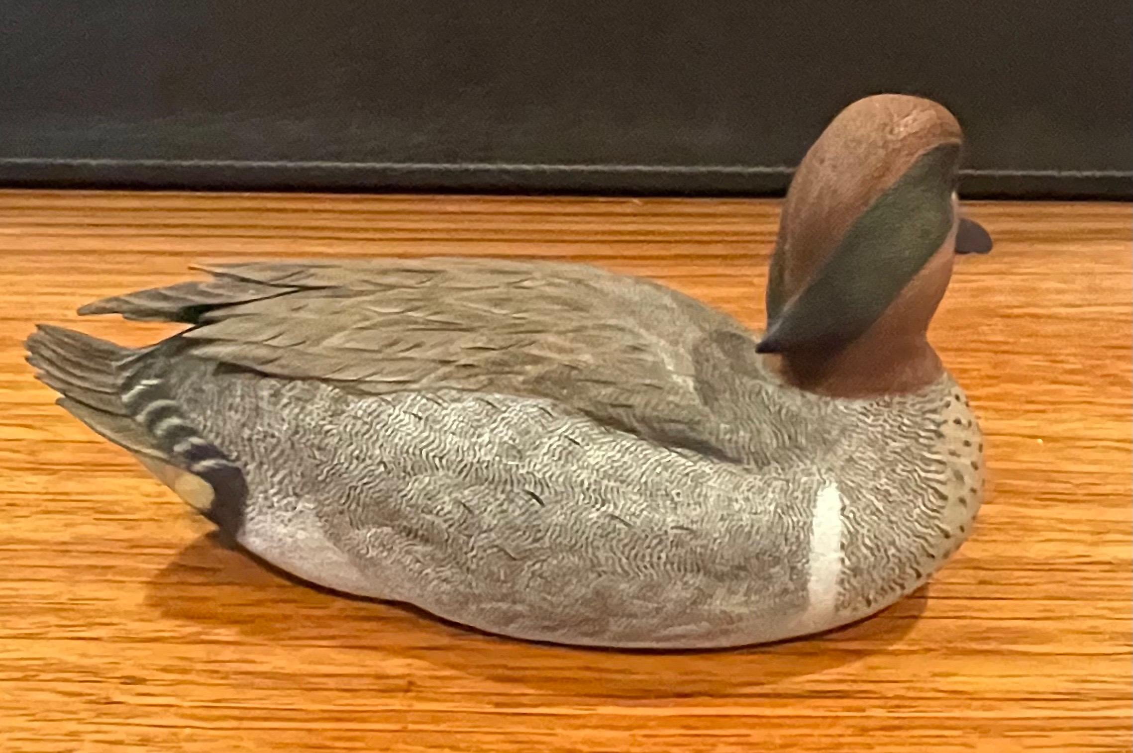 Escultura de tres piezas de señuelo de pato de Herb Watson en venta 2