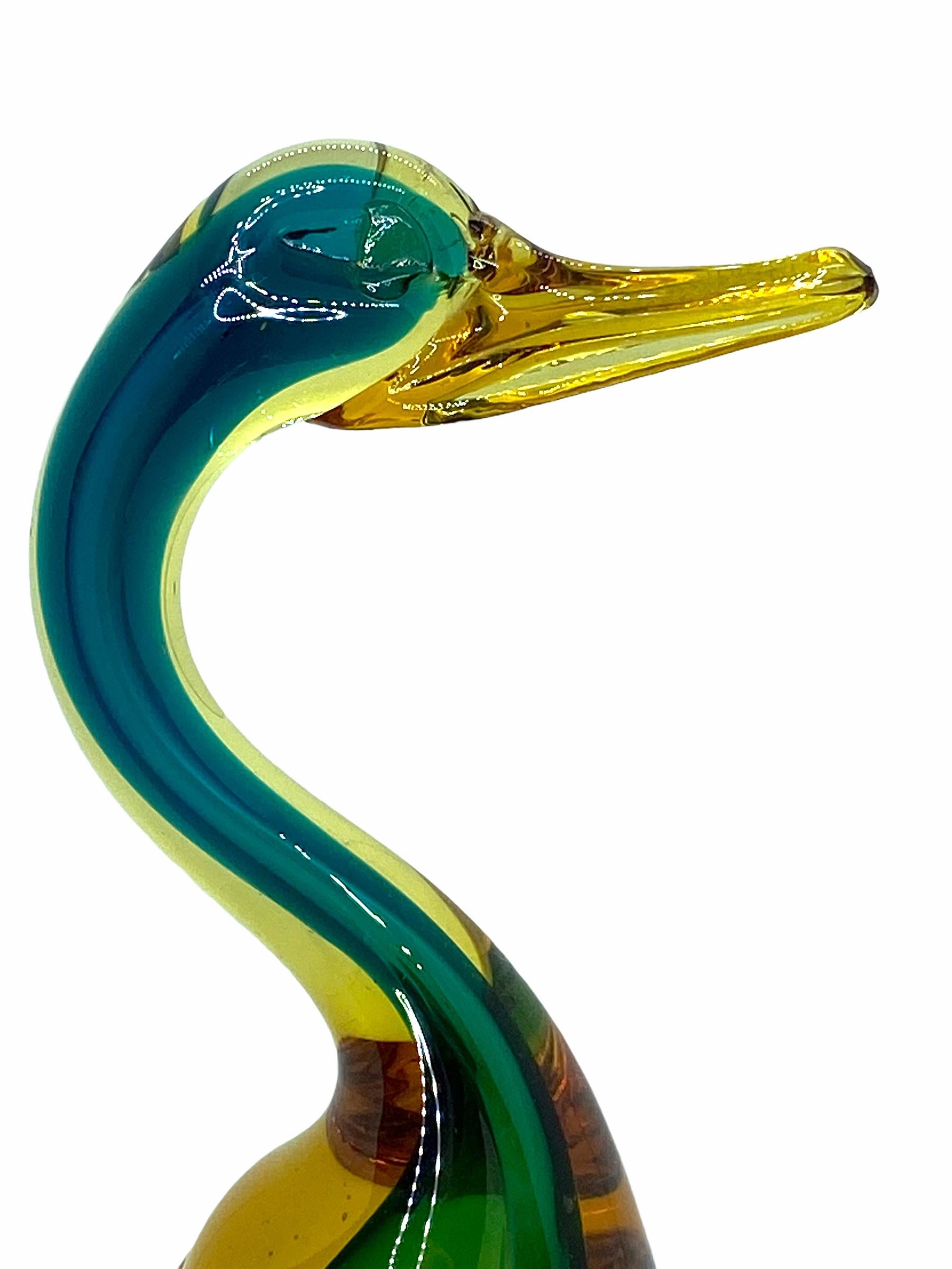 murano glass ducks