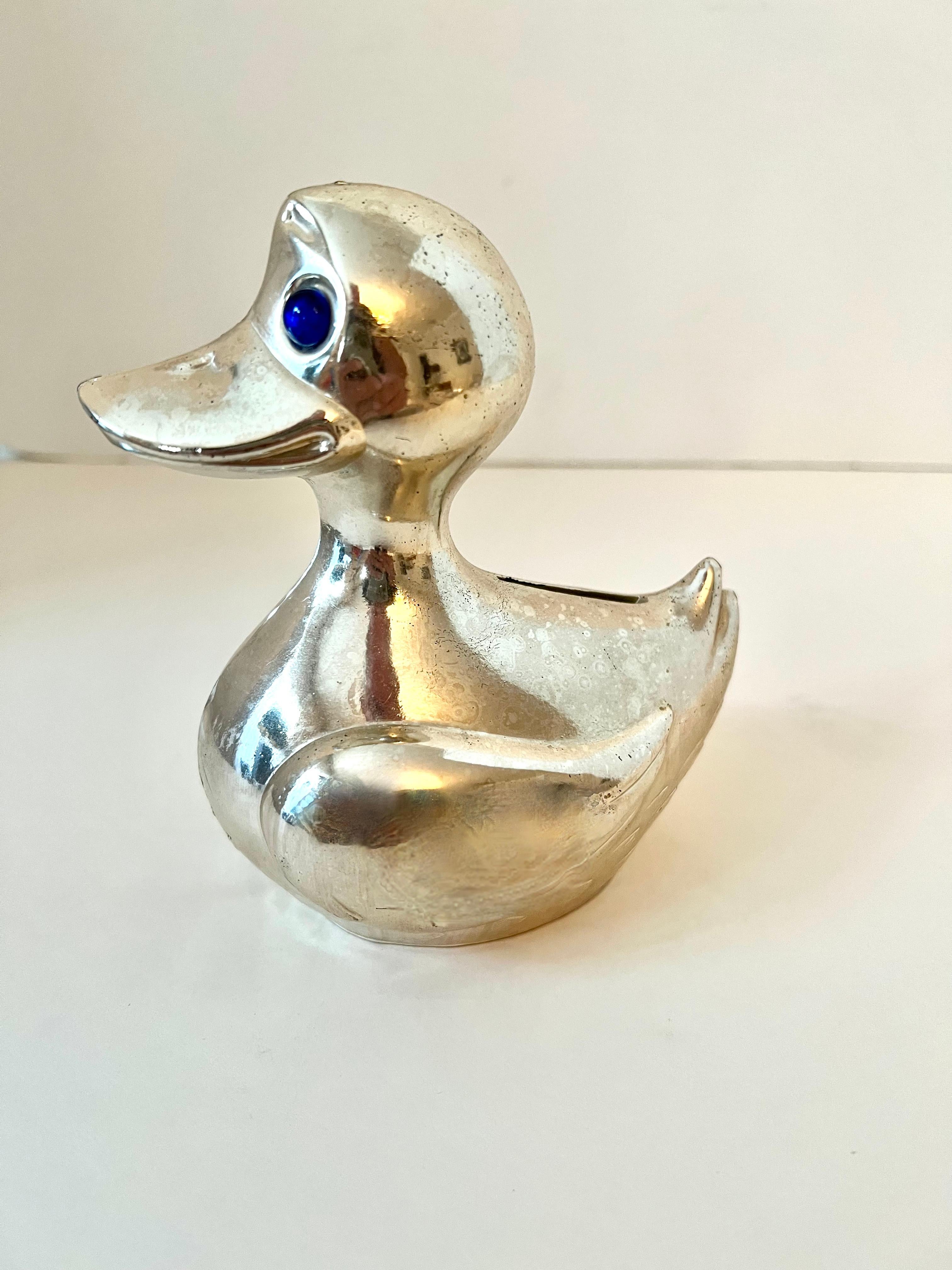 Duck Piggy Bank In Good Condition For Sale In Los Angeles, CA