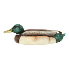 Duck Sculpture Elli Malevolti Italy Wild Male Duck