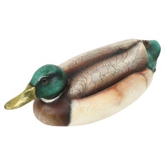 Duck Sculpture Elli Malevolti Italy Wild Male Duck