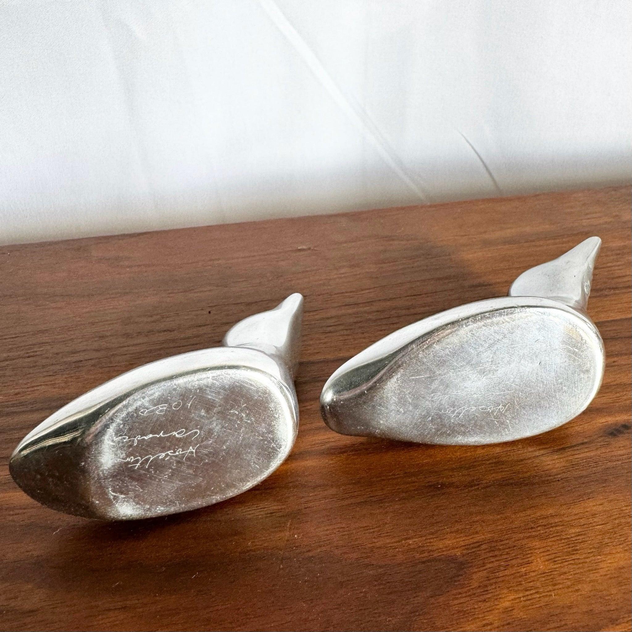 XX secolo Sculture di anatre di Hoselton - 2 pezzi in vendita