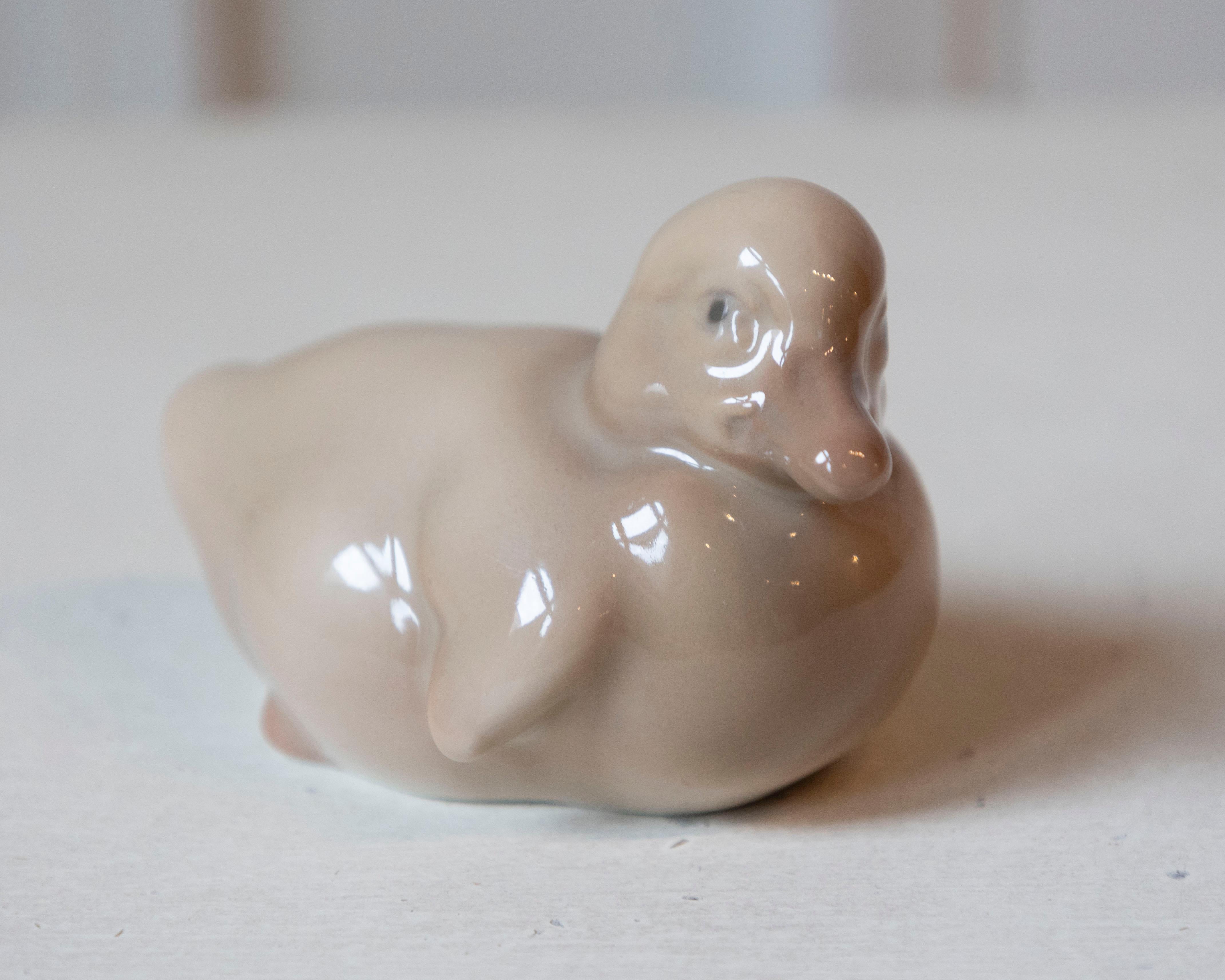 Duckling by Royal Copenhagen - The finest Danish porcelain In Good Condition For Sale In Atlanta, GA