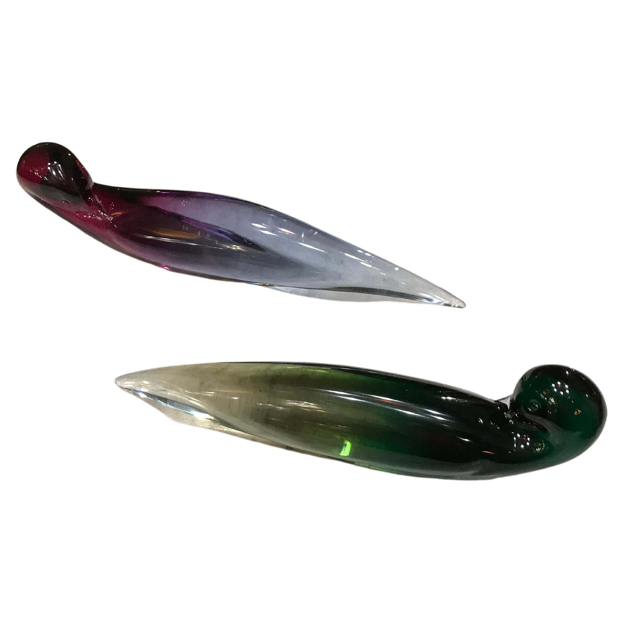 Ducks Murano, 1930, Italian, Sing Salviati & C For Sale