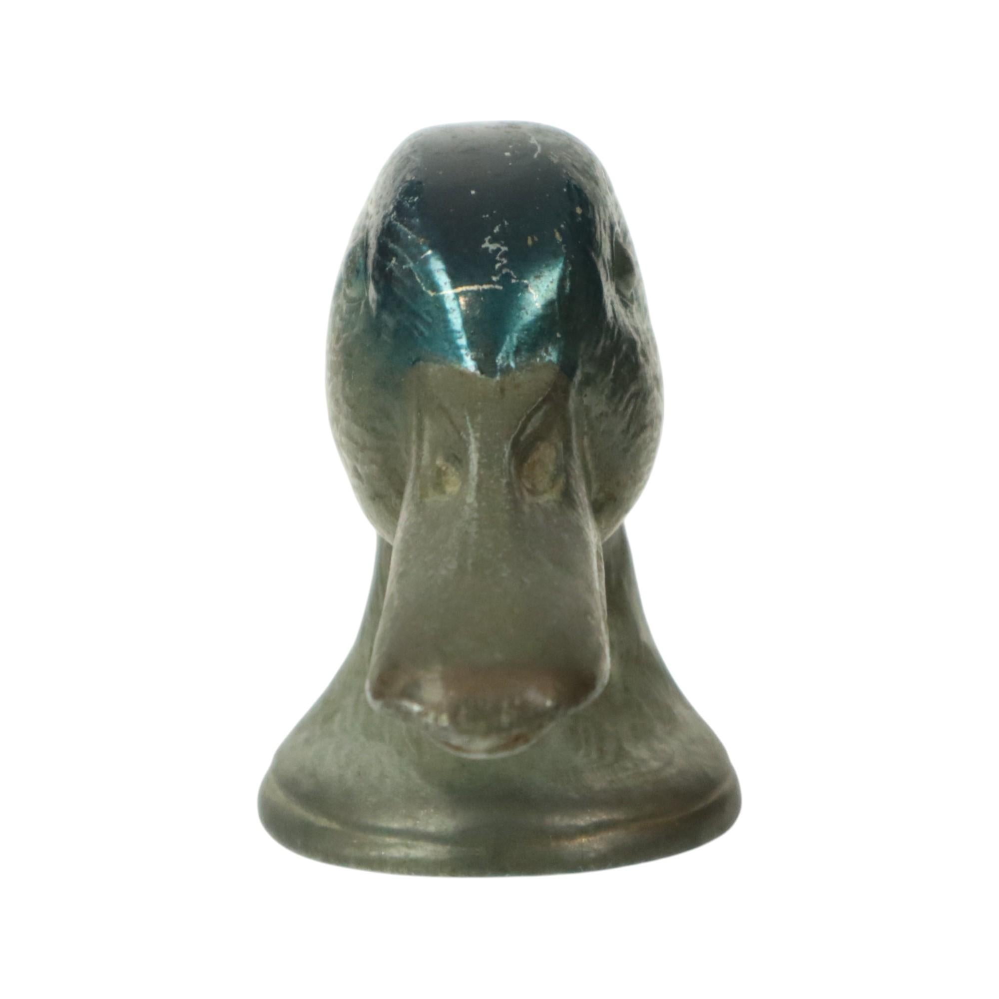 Ducky Paris Flaschenöffner Messing Zinn Collectible Bar Artikel 1940er Jahre (Französisch) im Angebot