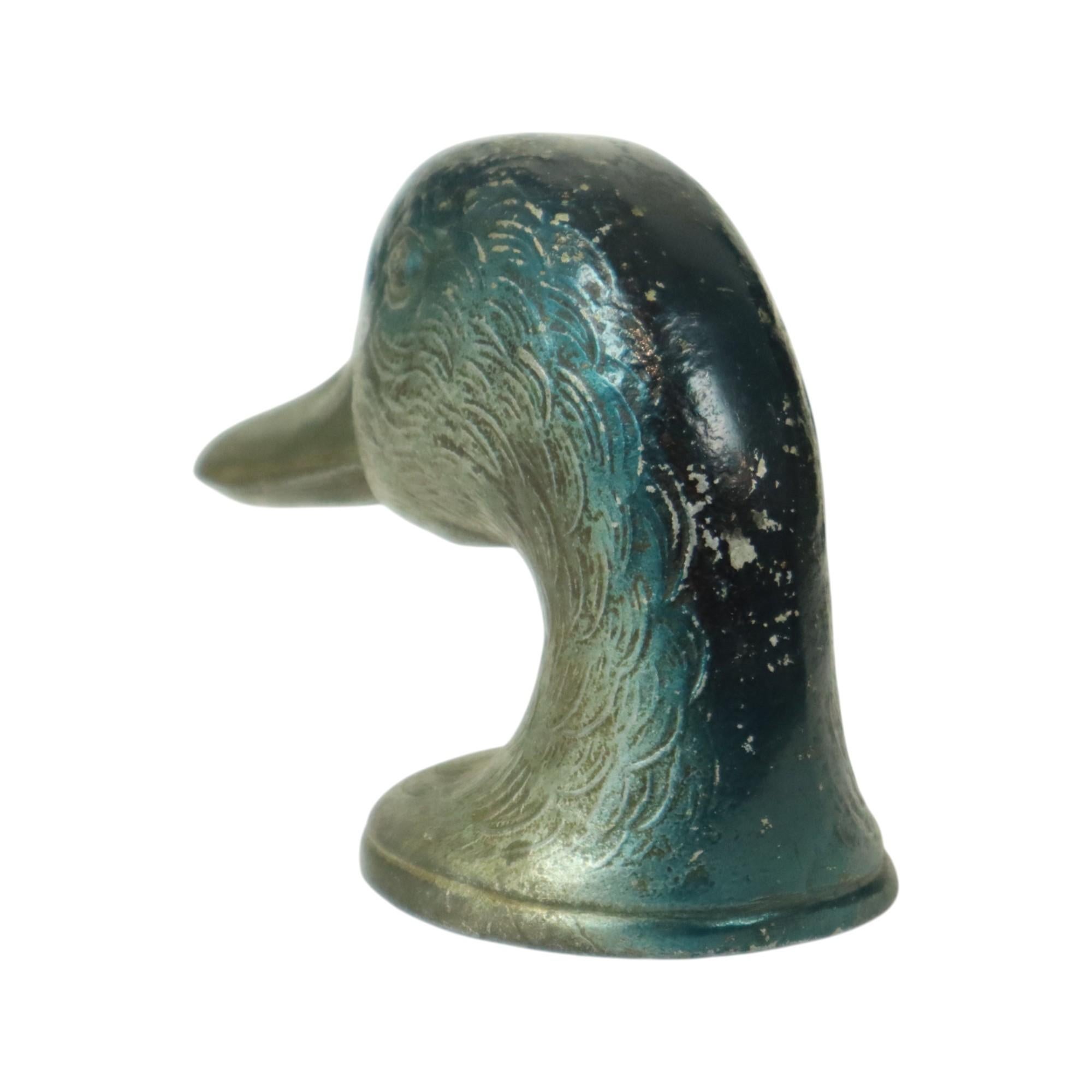 Ducky Paris Flaschenöffner Messing Zinn Collectible Bar Artikel 1940er Jahre im Angebot 2