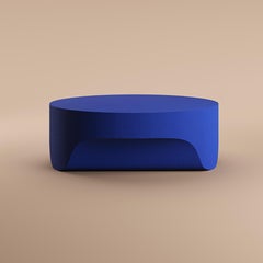 D.U.D Quartz Sand Coffee Table by Johan Wilén Blue Customisable