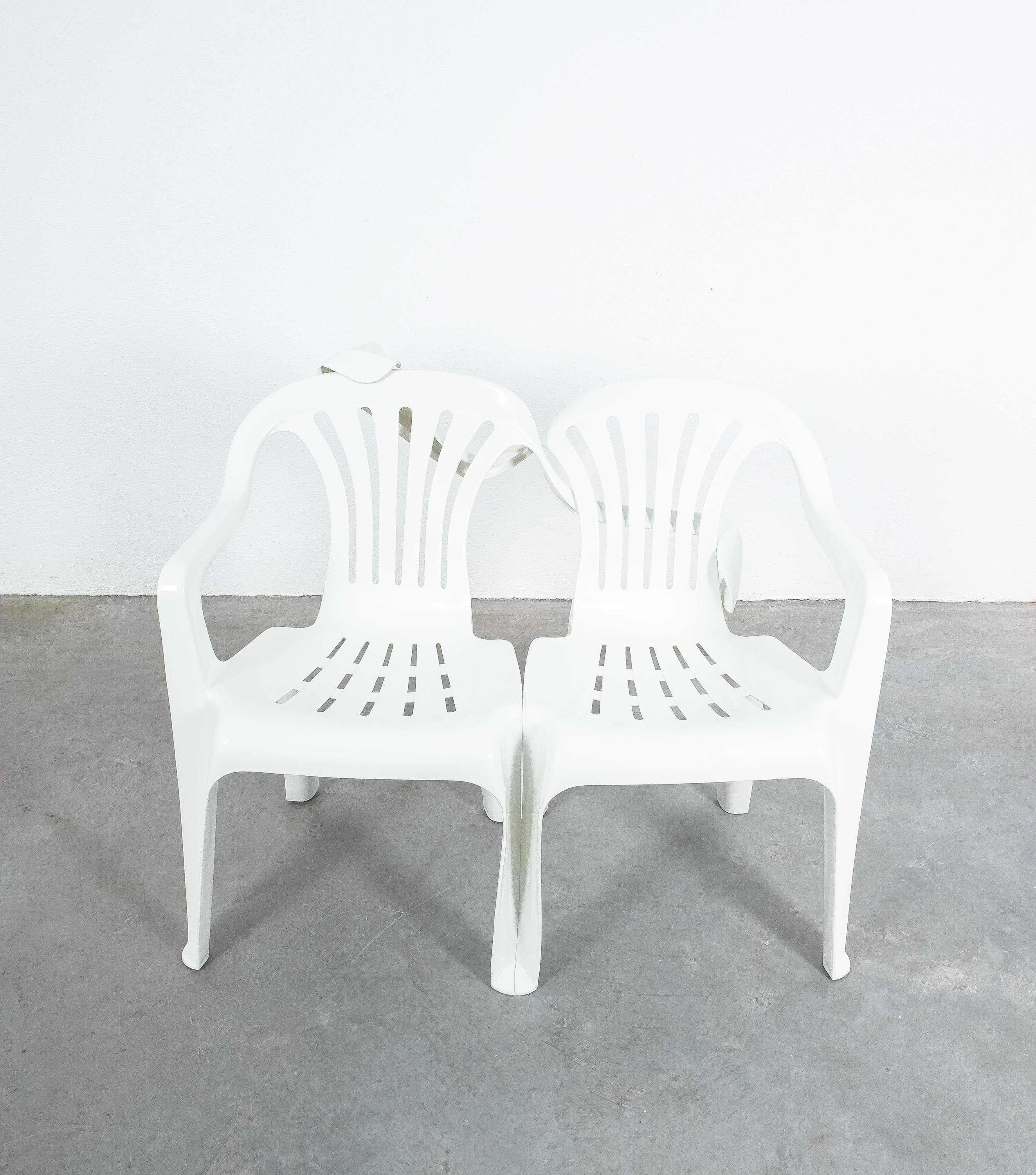 Austrian Dudes Plastic Chair Appropriation by Bert Loeschner