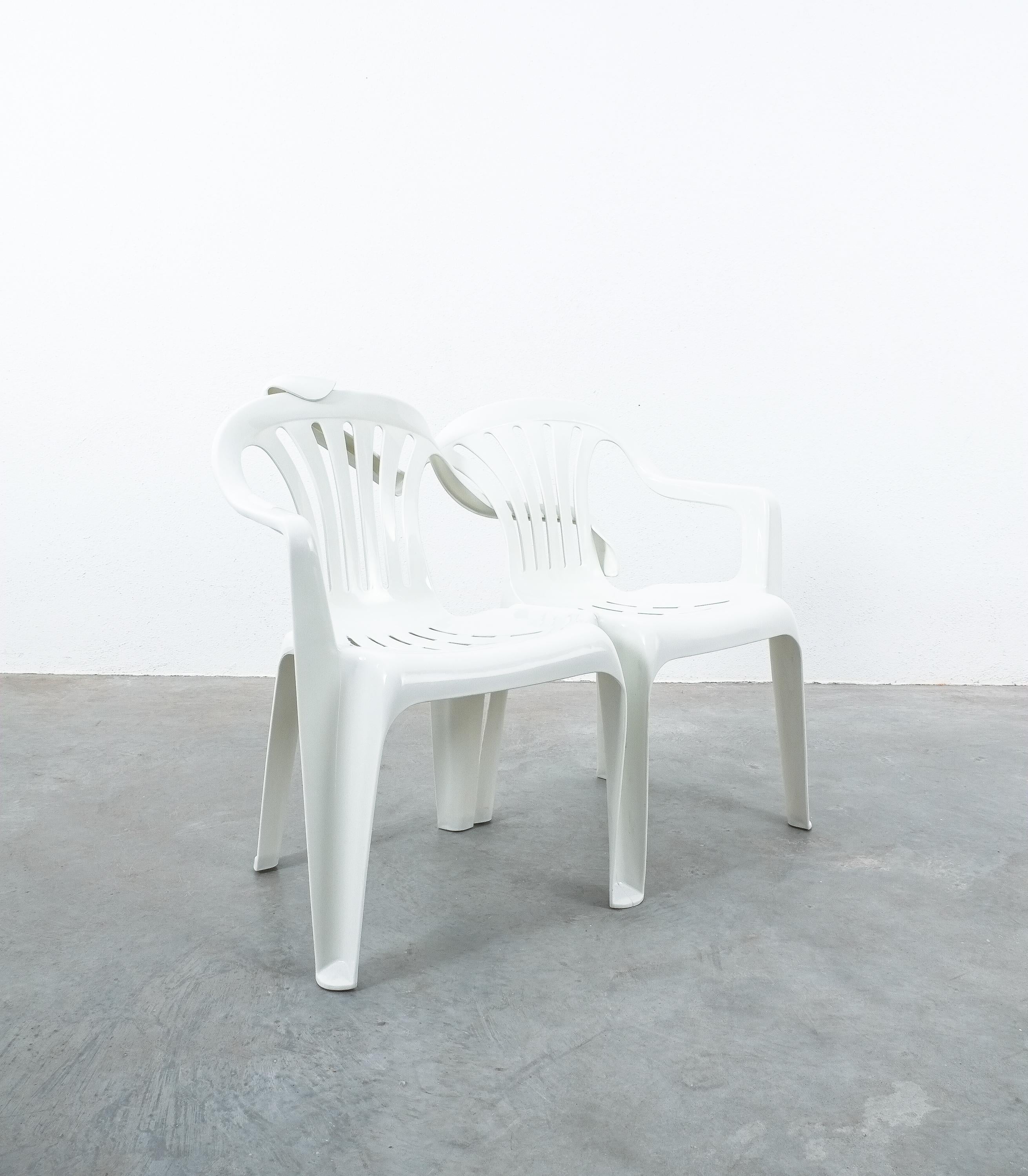 Dudes Plastic Chair Appropriation by Bert Loeschner In Excellent Condition In Vienna, AT