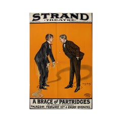 Affiche de Dudley Hardy pour le Strand Theatre - A Brace of Partridges - datant de CIRCA 1895