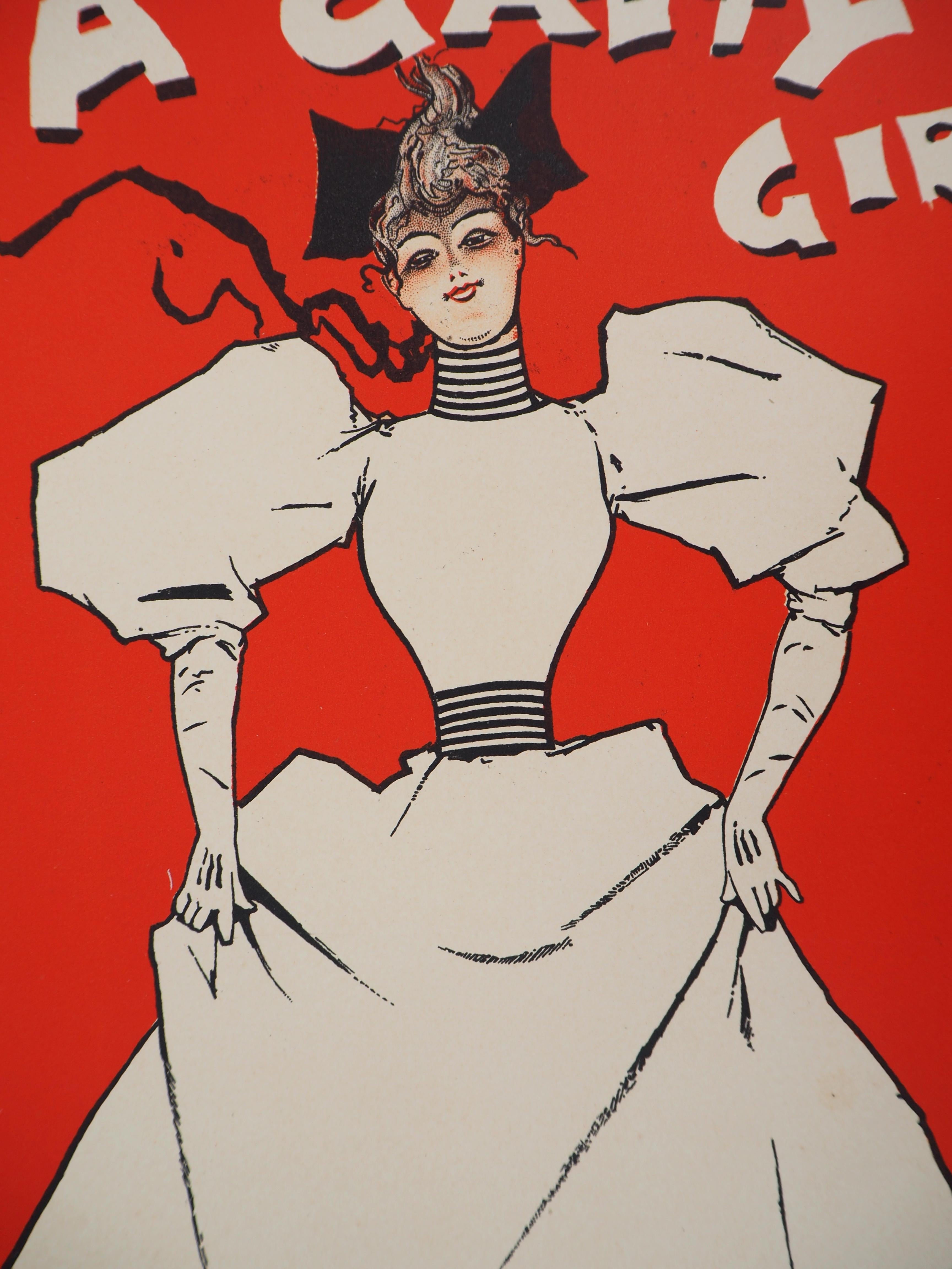Gaiety Girl - Lithograph (Les Maîtres de l'Affiche), 1895 - Art Nouveau Print by Dudley Hardy
