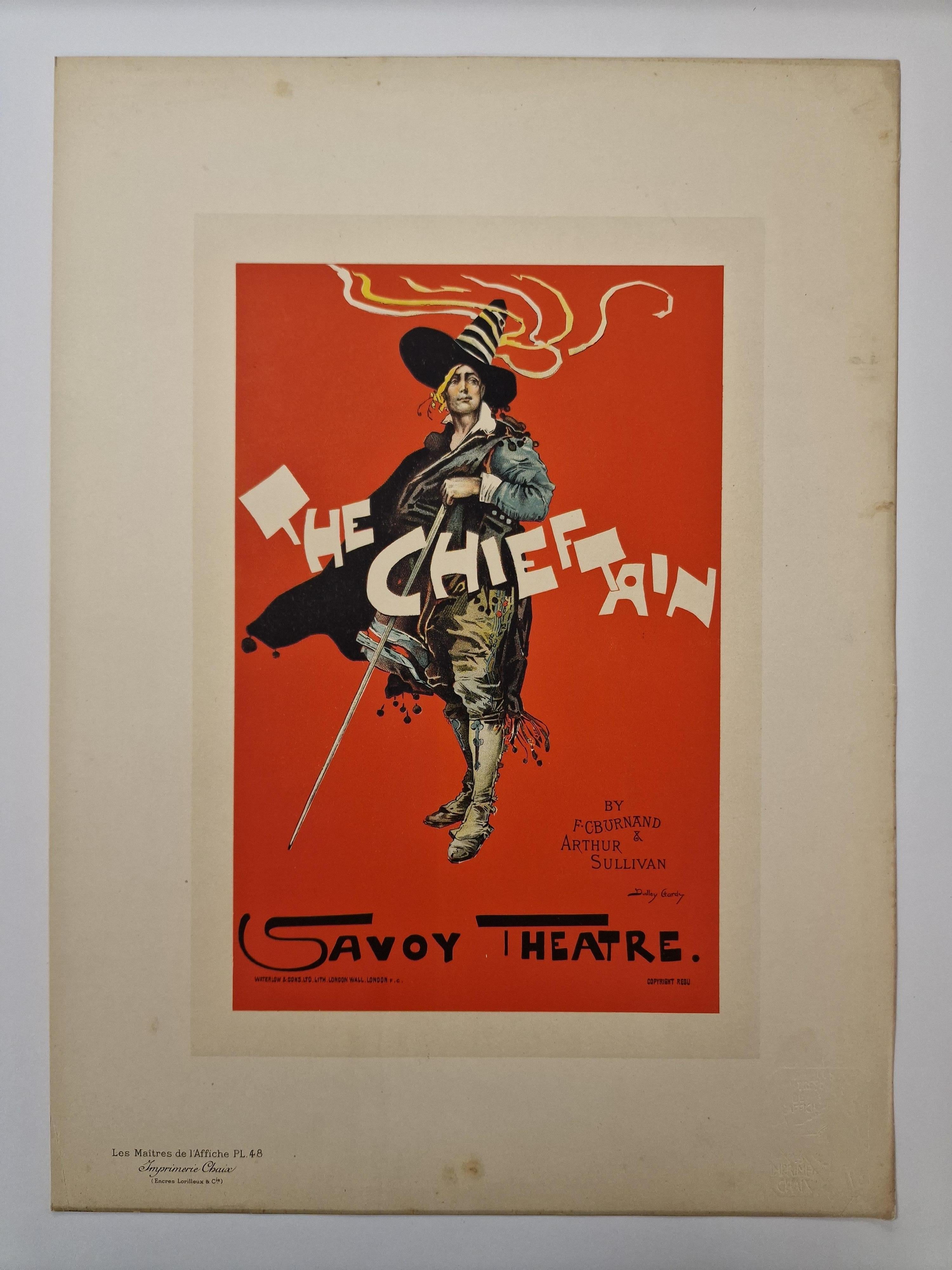 The Chieftain - Print de Dudley Hardy
