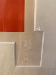 ""Das Göttliche Mädchen"" aus der Serie "Les Maitres de L'Affiche"