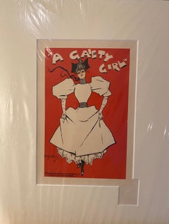 "The Gaiety Girl" from "Les Maitres de L'Affiche" series