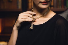 Kristopher Double Albert Chain in 14 Karat Gold