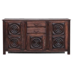 Dudouyt Style Art Deco French Sideboard or Credenza
