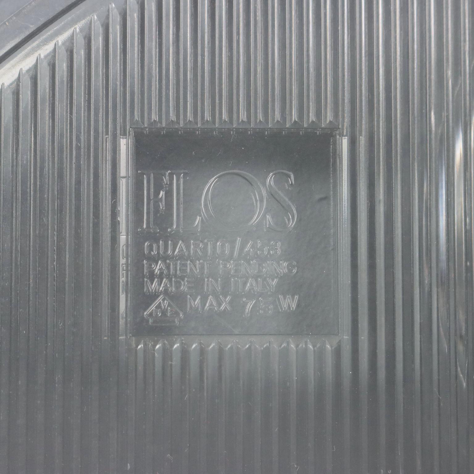 Dos apliques modelo 'Quarto' de Afra & Tobia Scarpa años 80 Metal en venta