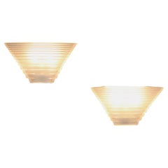 Two 'Pergamo 30' Artemide Wall Lights Design by Angelo Mangiarotti 1980s'