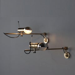 Two '194' Lamps by Tito Agnoli for Oluce 1950s-60s