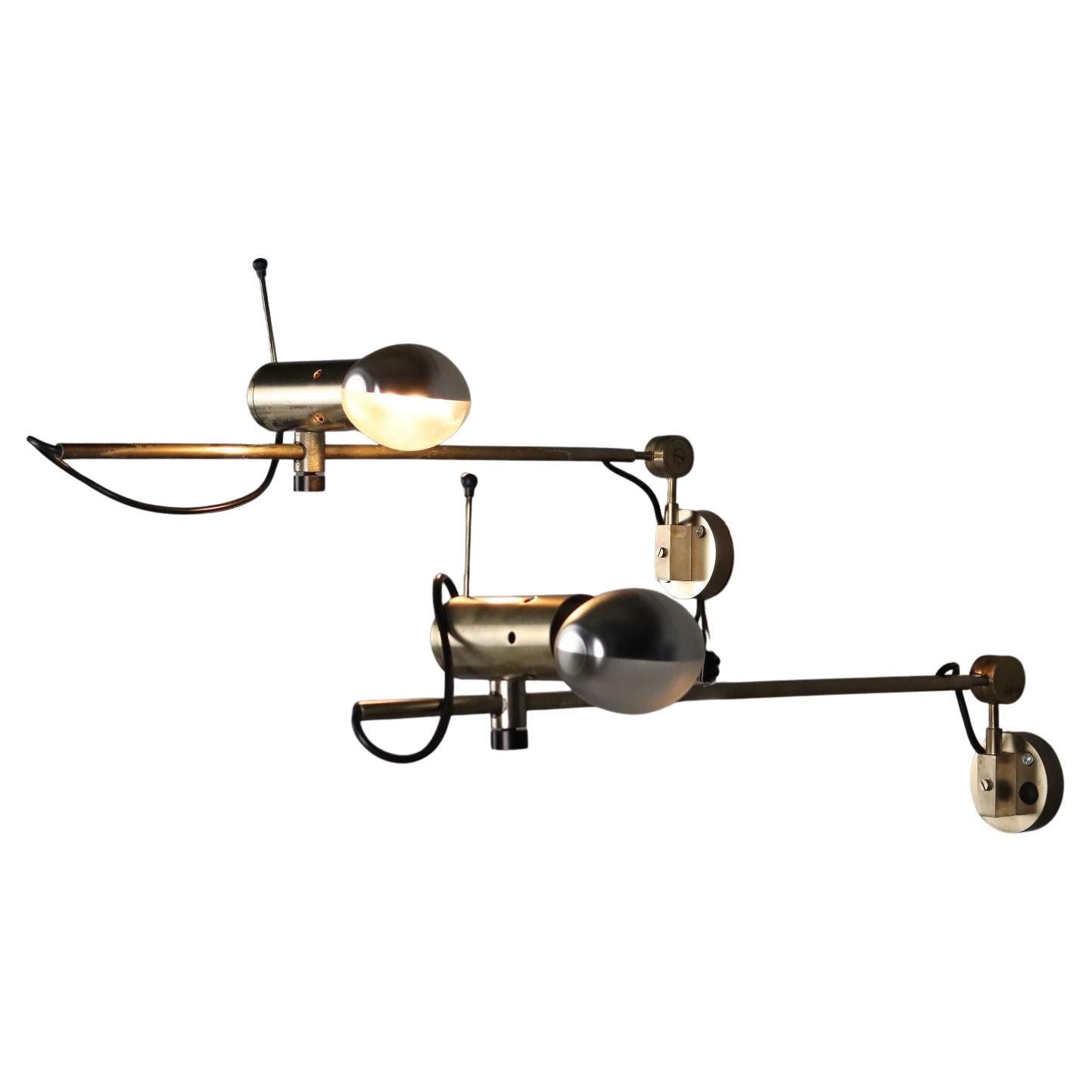 Due Lampade '194' di Tito Agnoli per Oluce anni 50-60 For Sale
