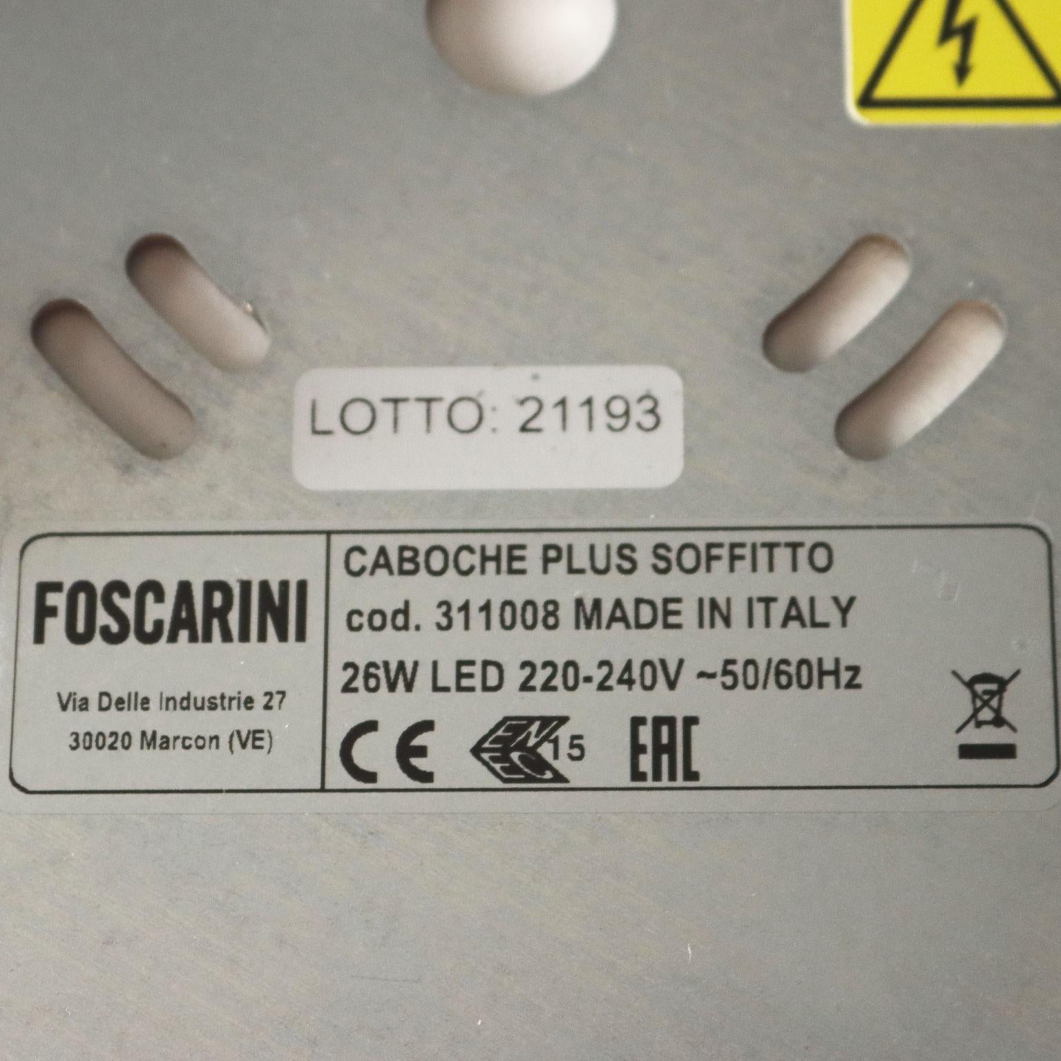 Due Lampade 'Caboche' di Patricia Urquiola Produzione Foscarini anni 2000 en venta 4