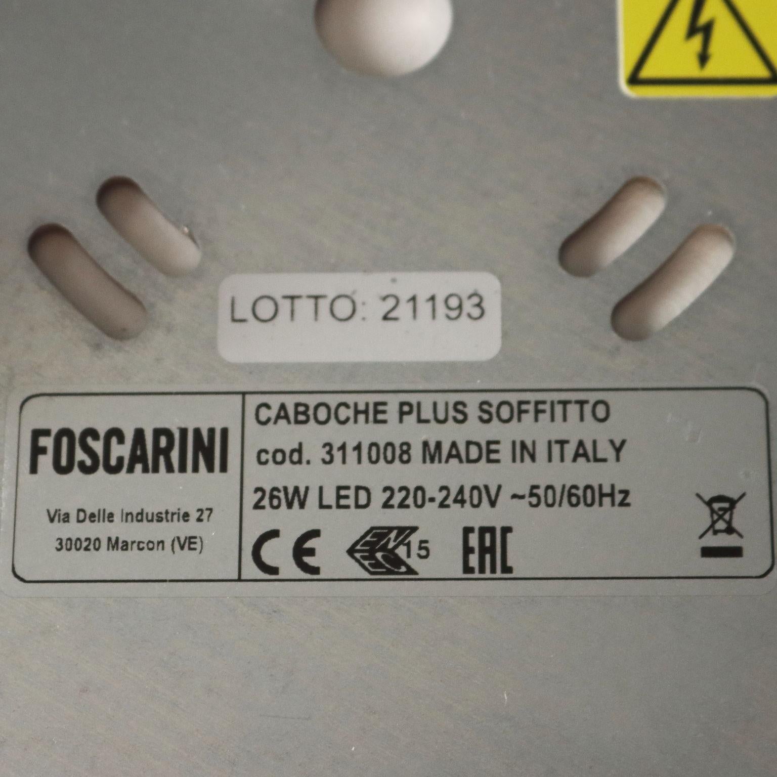 Due Lampade 'Caboche' di Patricia Urquiola Produzione Foscarini anni 2000 en venta 4