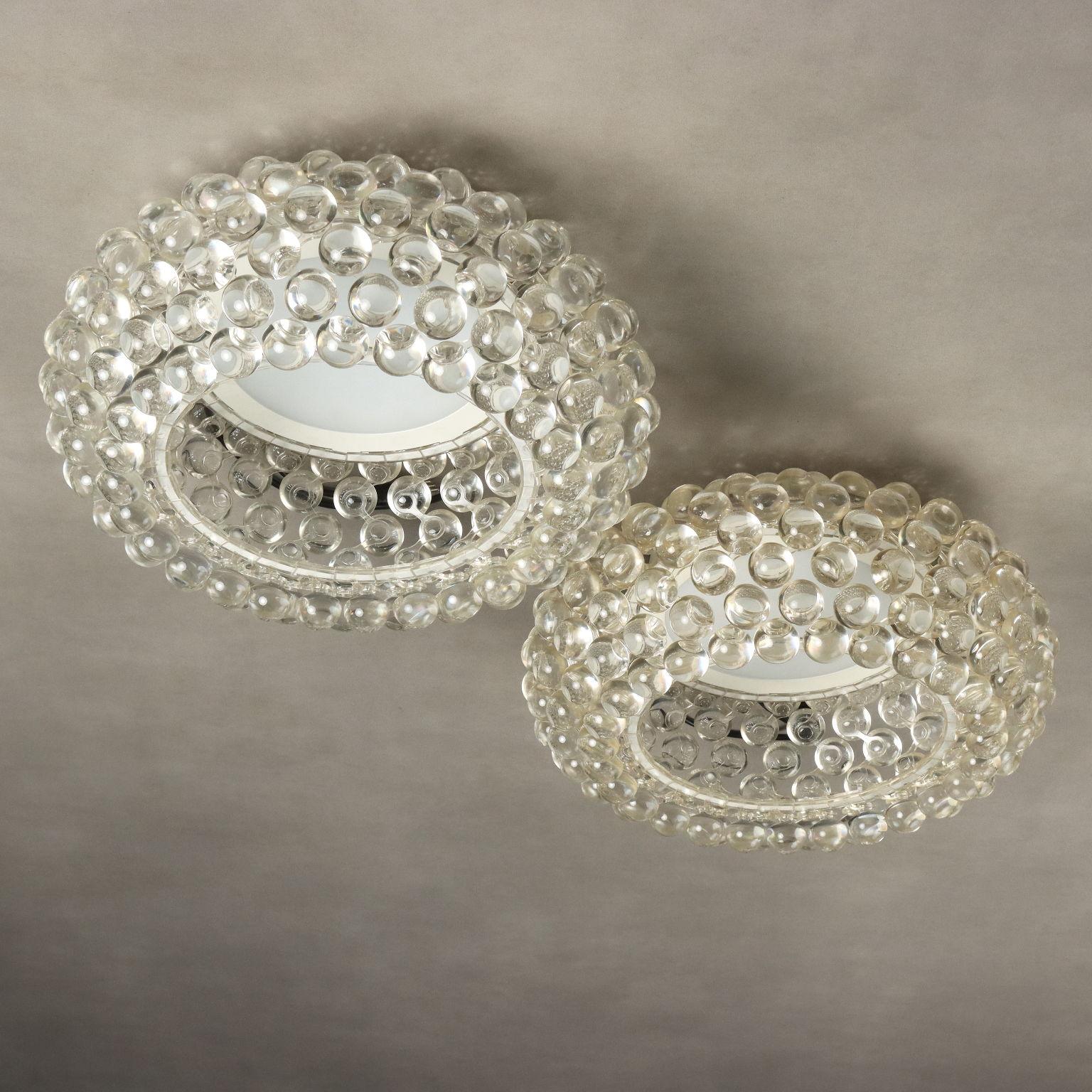 Due Lampade 'Caboche' di Patricia Urquiola Produzione Foscarini anni 2000 Plástico en venta