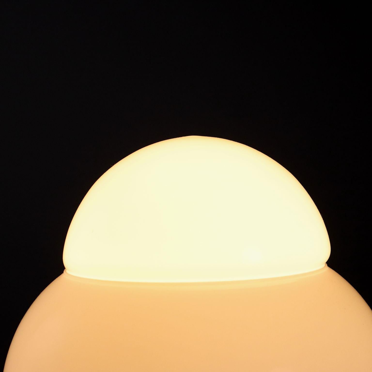 Italian Due Lampade da tavolo 'Daruma' di Sergio Asti per Candle anni 70 For Sale