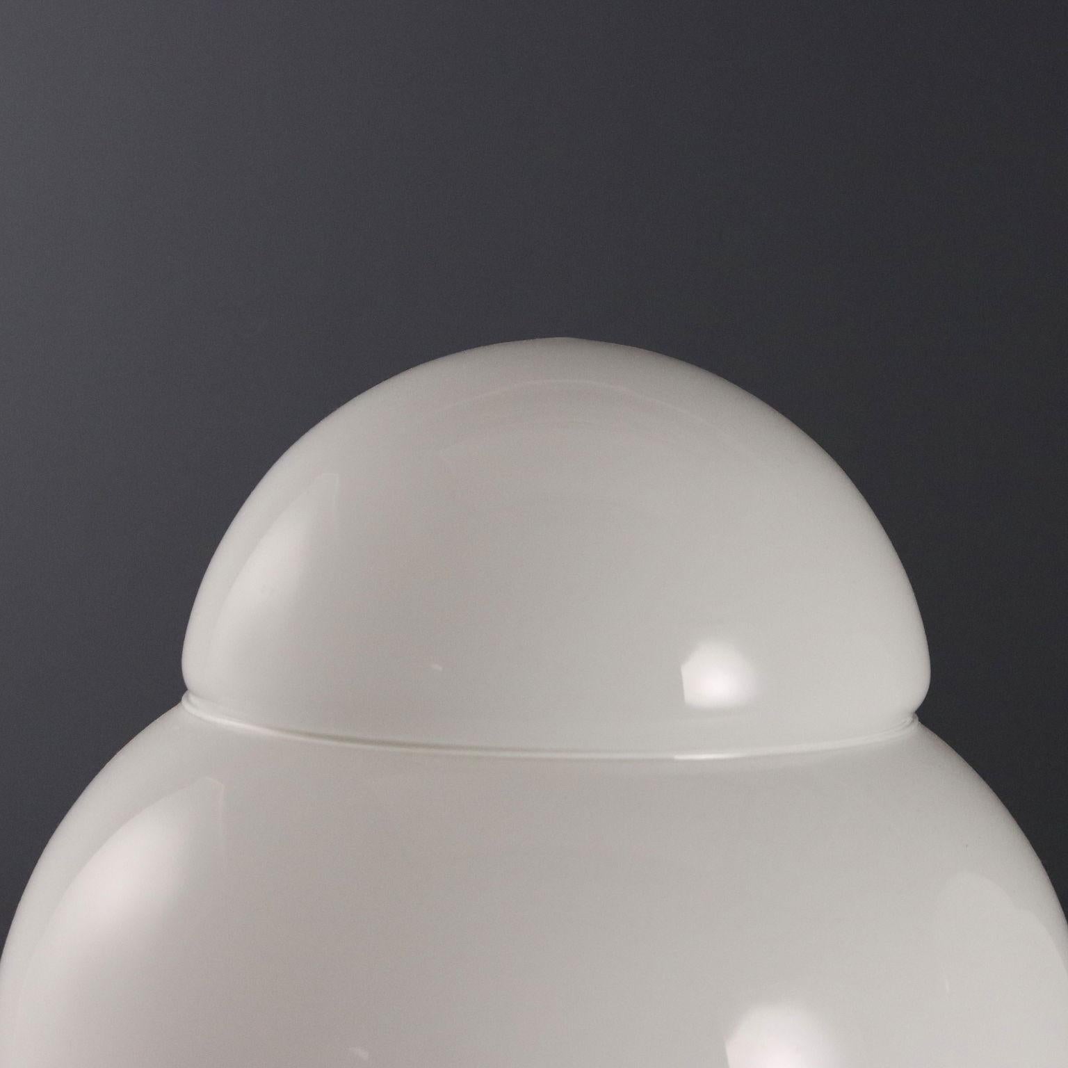 Due Lampade da tavolo 'Daruma' di Sergio Asti per Candle anni 70 In Good Condition For Sale In Milano, IT