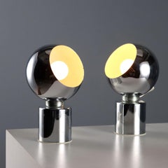 Dos lámparas de mesa Reggiani de los años 70