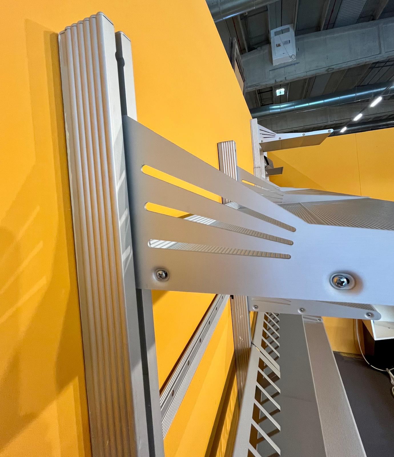 Acciaio Due librerie mod. 