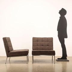 Two Armchairs '65 Slipper' Florence Knoll
