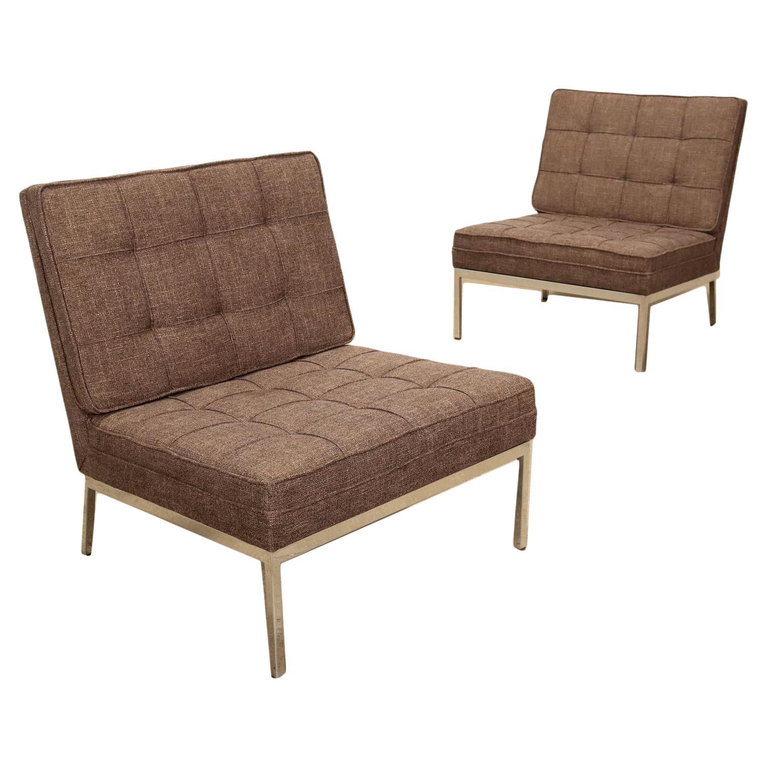 Two Armchairs '65 Slipper' Florence Knoll