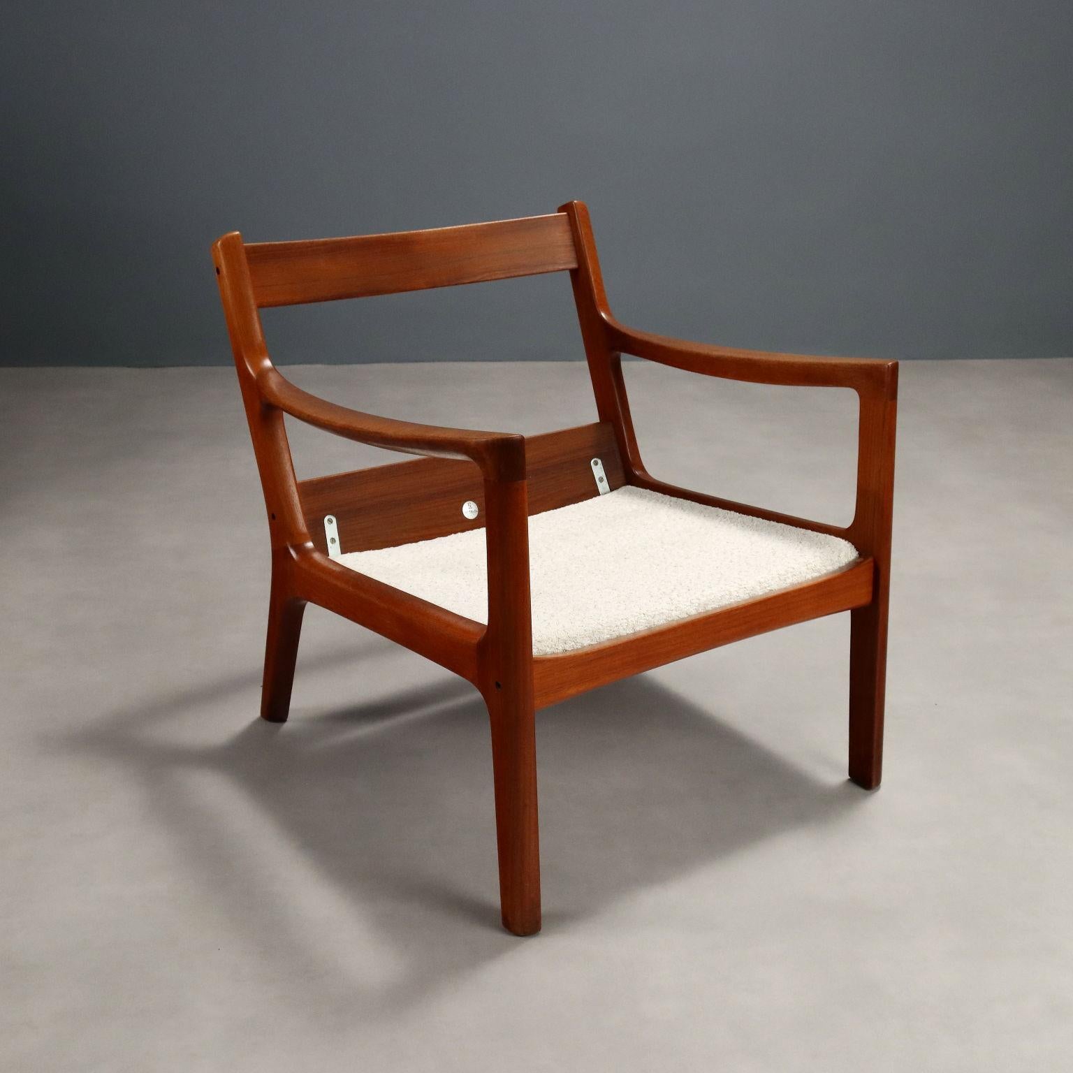 Due Poltrone anni '60 France & Son Design di Ole Wanscher in vendita 4