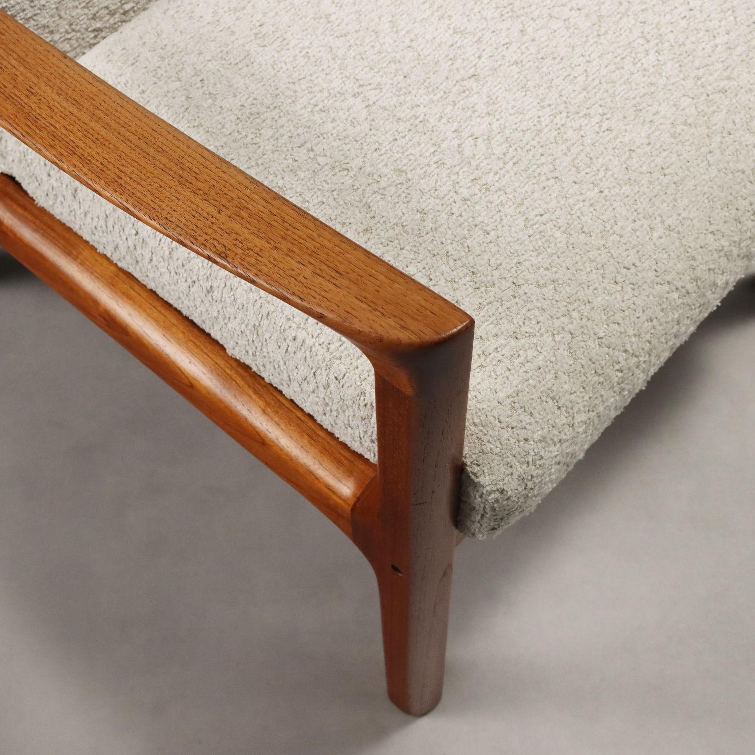 Due Poltrone anni '60 France & Son Design di Ole Wanscher In condizioni ottime in vendita a Milano, IT