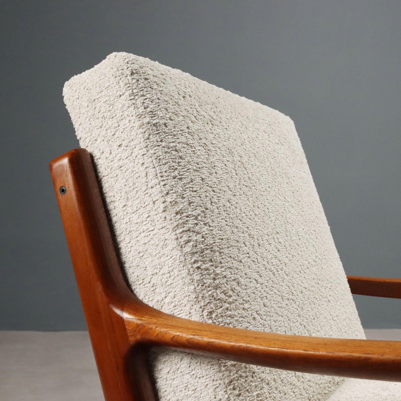 Mid-20th Century Due Poltrone anni '60 France & Son Design di Ole Wanscher in vendita