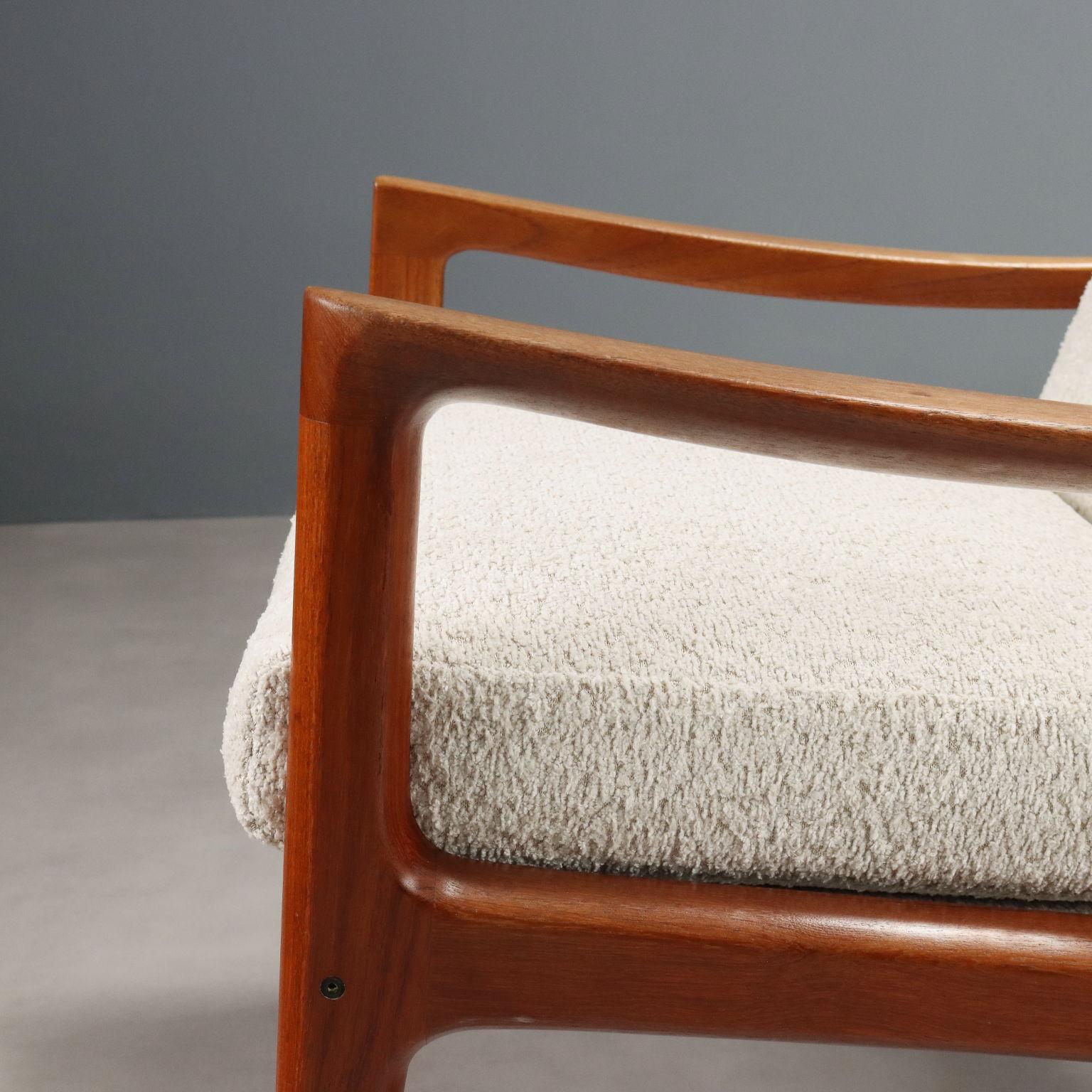 Due Poltrone anni '60 France & Son Design di Ole Wanscher in vendita 1