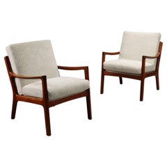 Due Poltrone anni '60 France & Son Design di Ole Wanscher