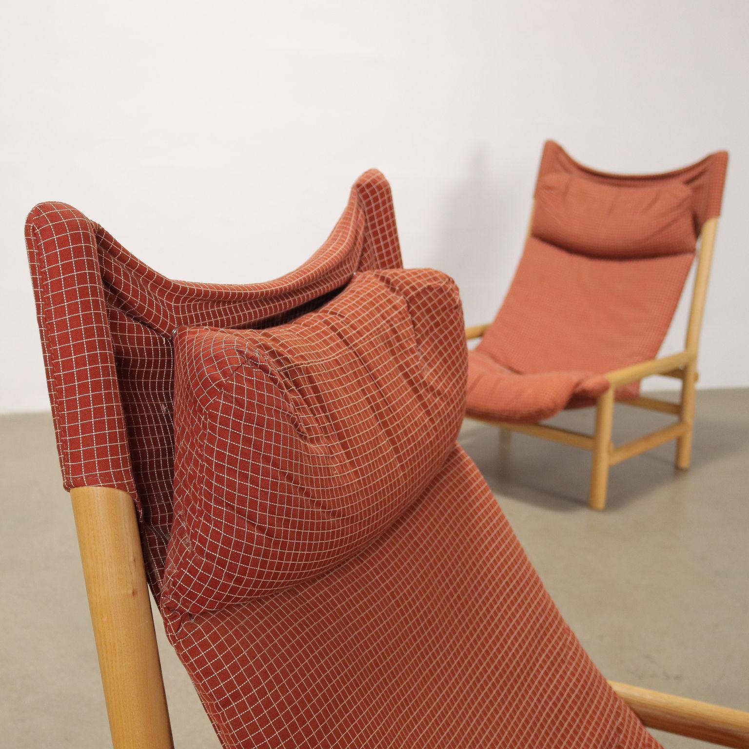 Mid-Century Modern Deux fauteuils Carmina de Carlo Santi pour Arflex, 1970 en vente