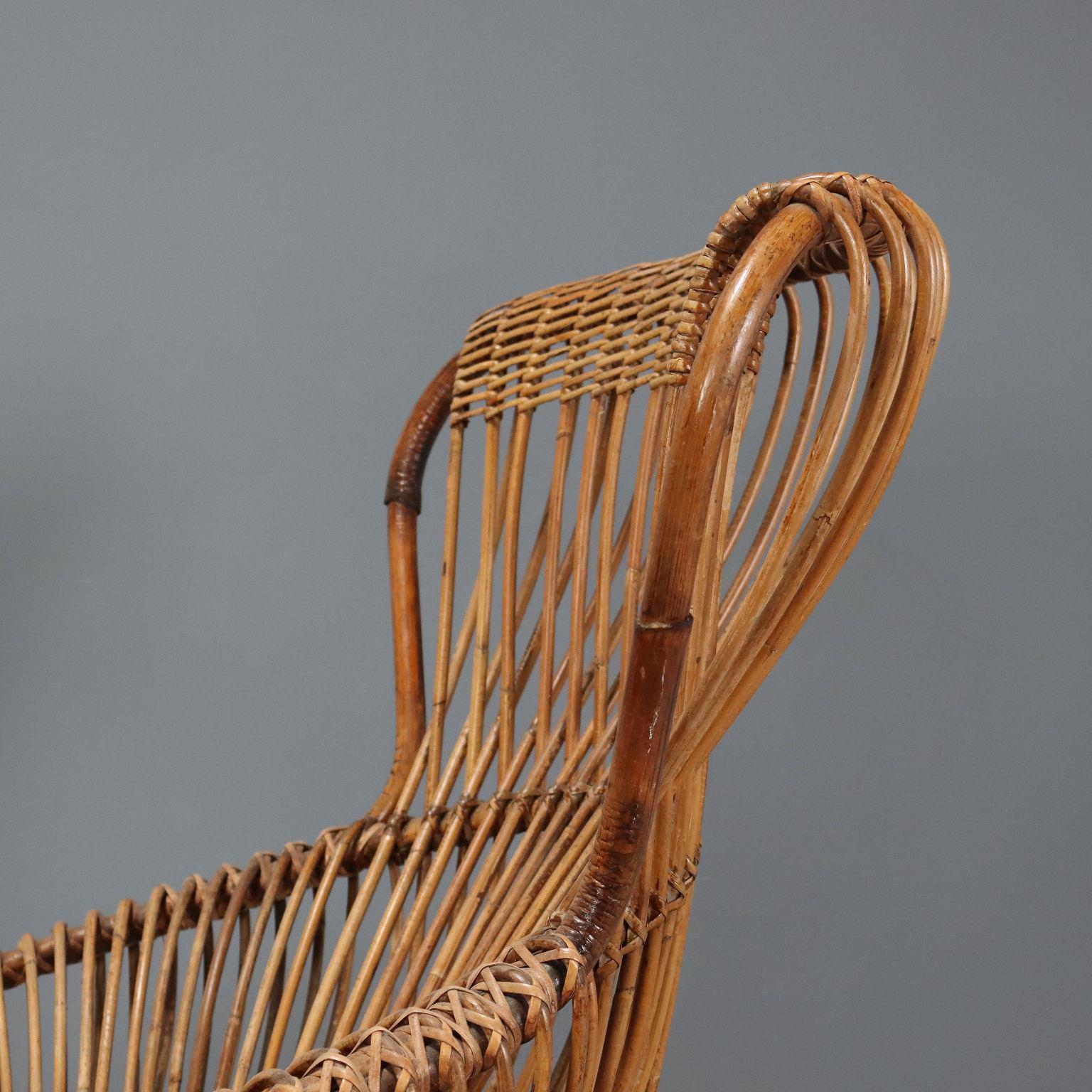 Mid-20th Century Two 'Margherita' Armchairs by Franco Albini, 1950s-60s For Sale