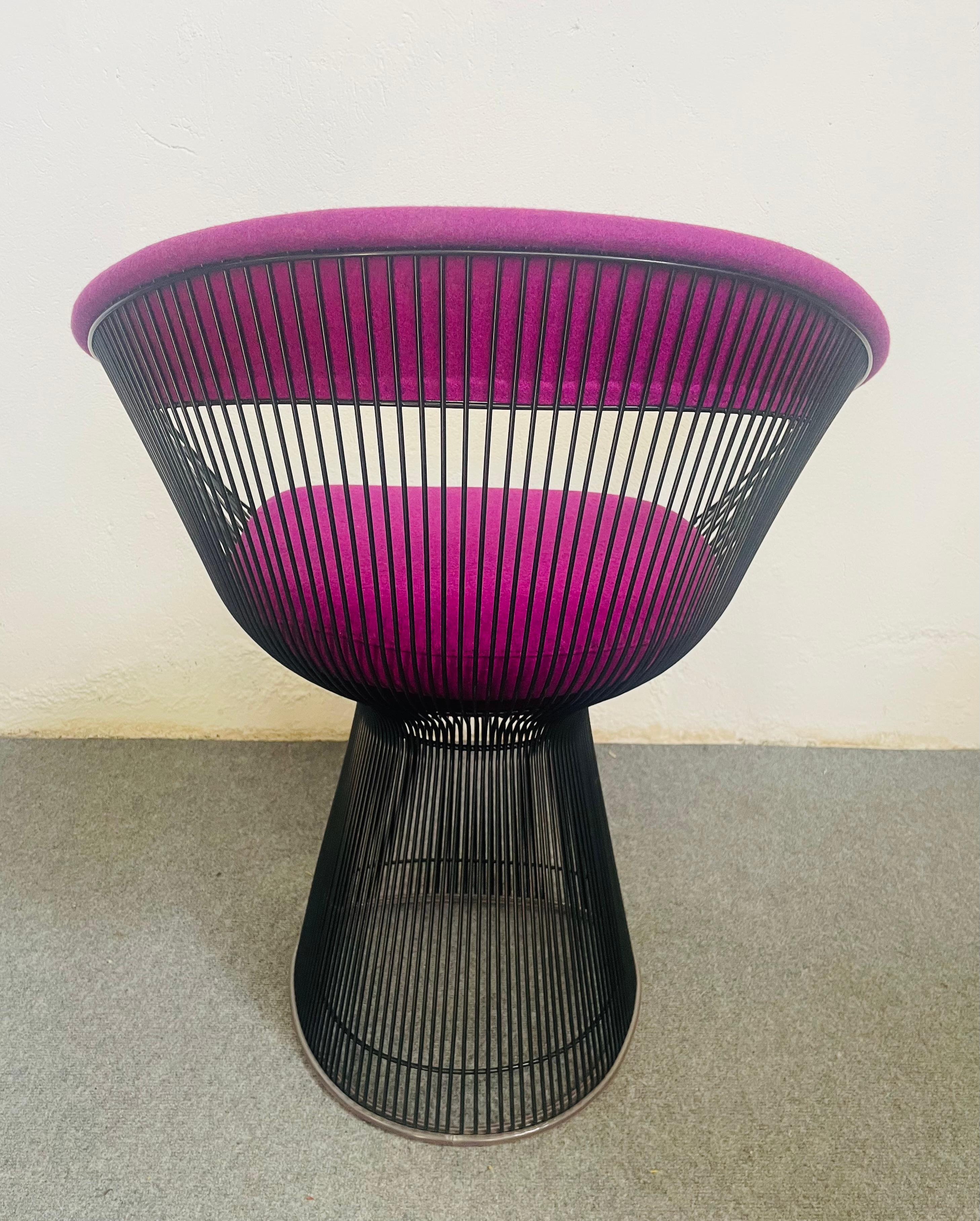 Due poltrone Warren Platner per Knoll en venta 7