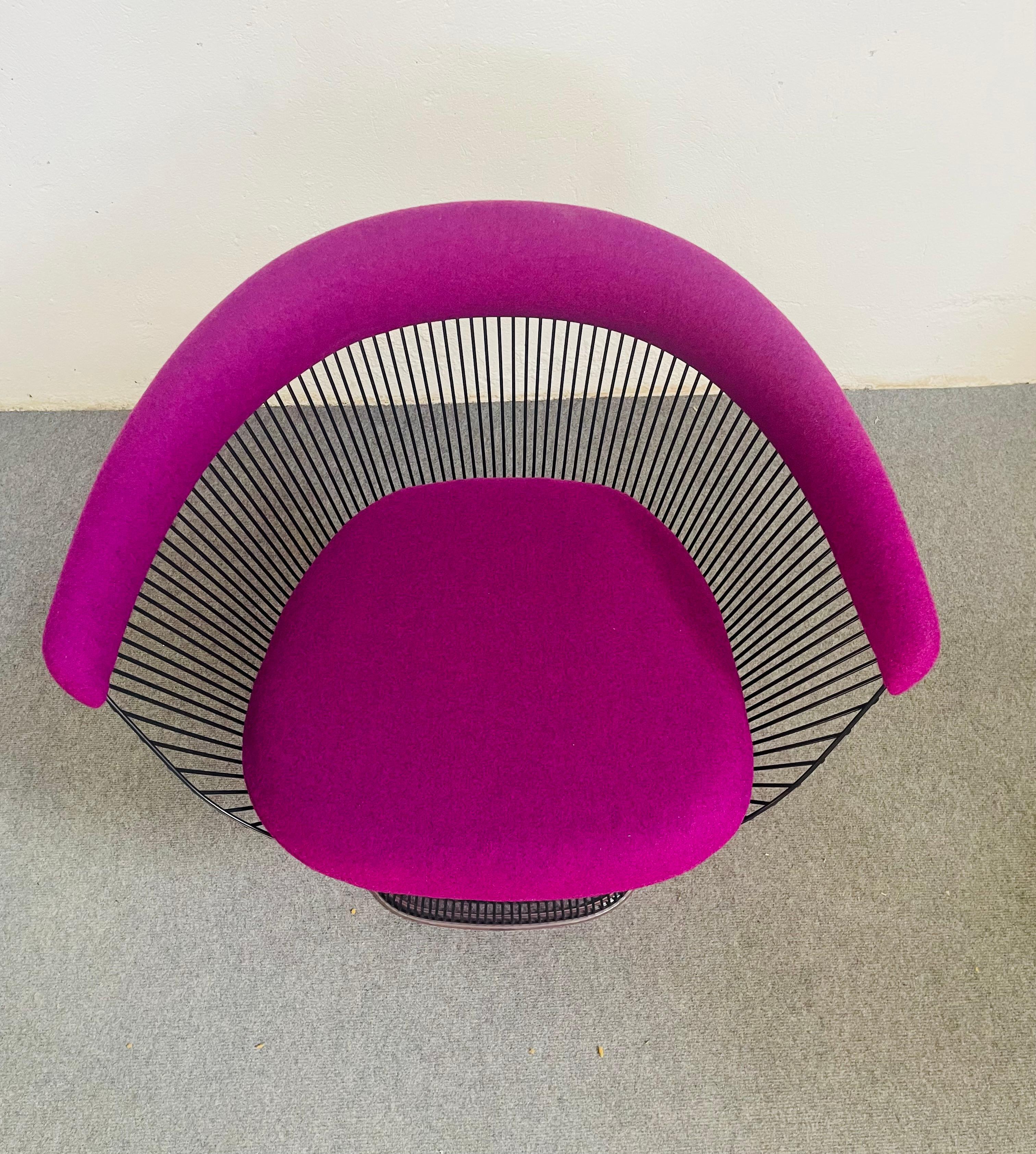Due poltrone Warren Platner per Knoll en venta 9