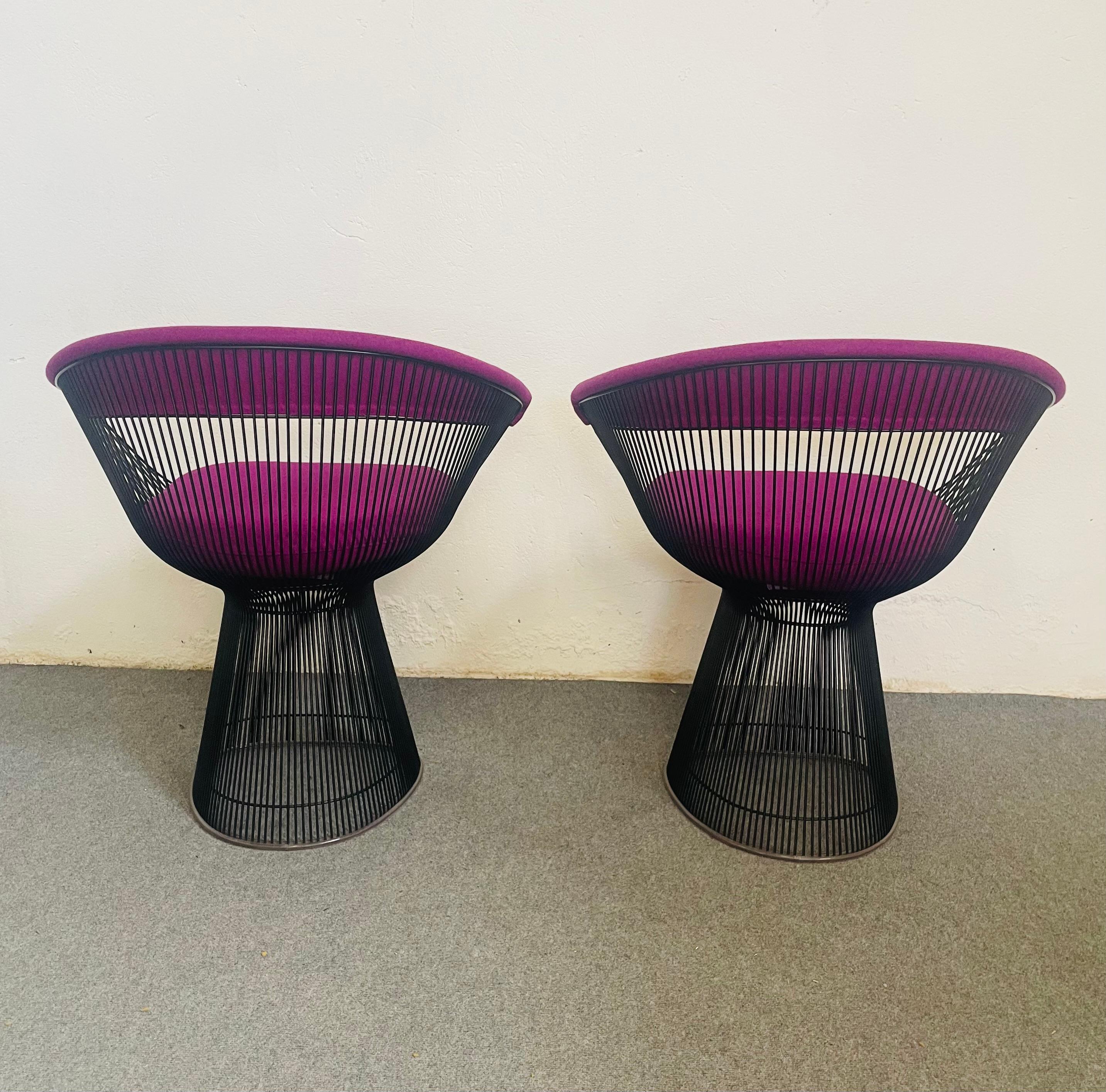 Due poltrone Warren Platner per Knoll Posmoderno en venta