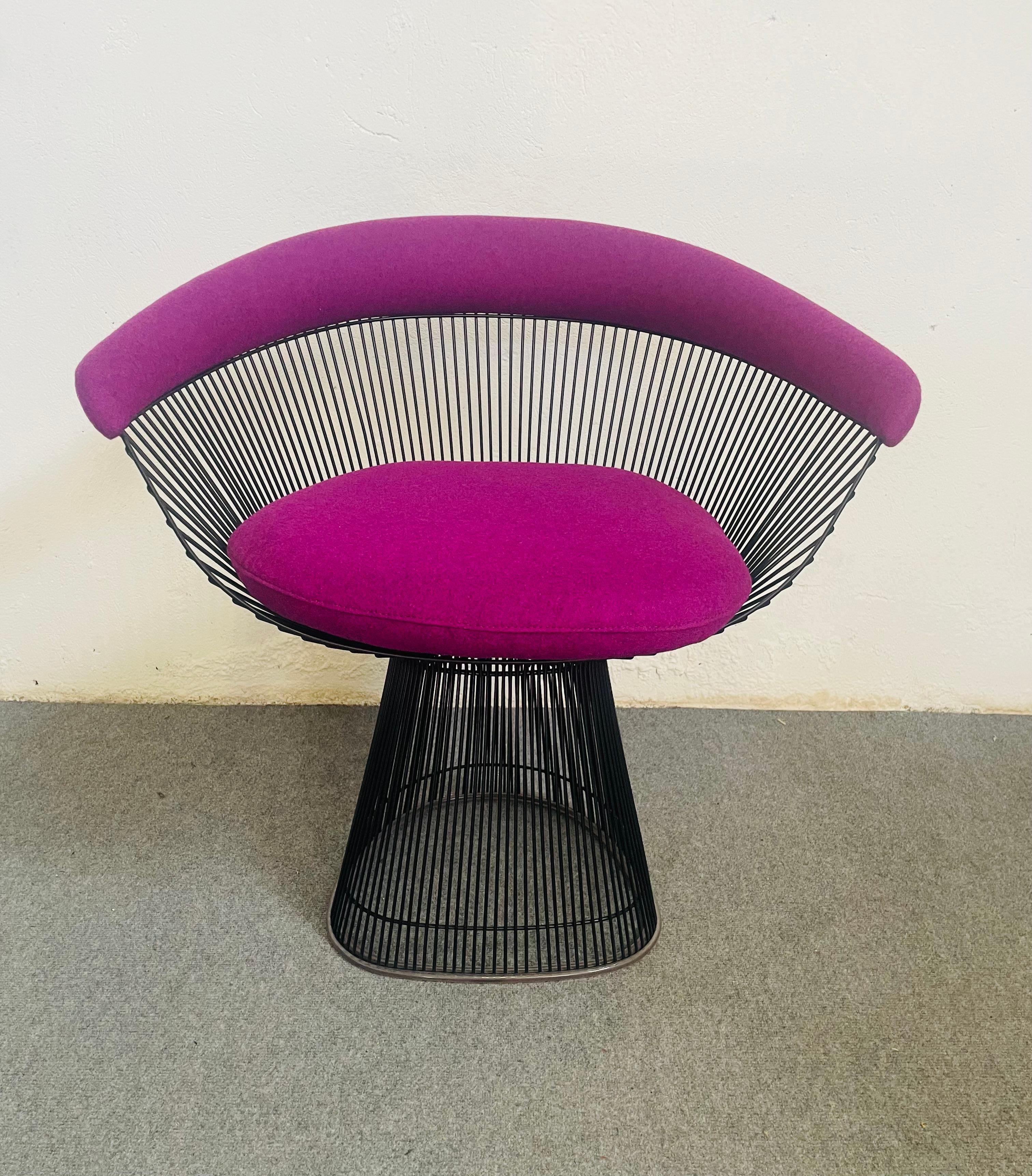 Due poltrone Warren Platner per Knoll Italian en venta
